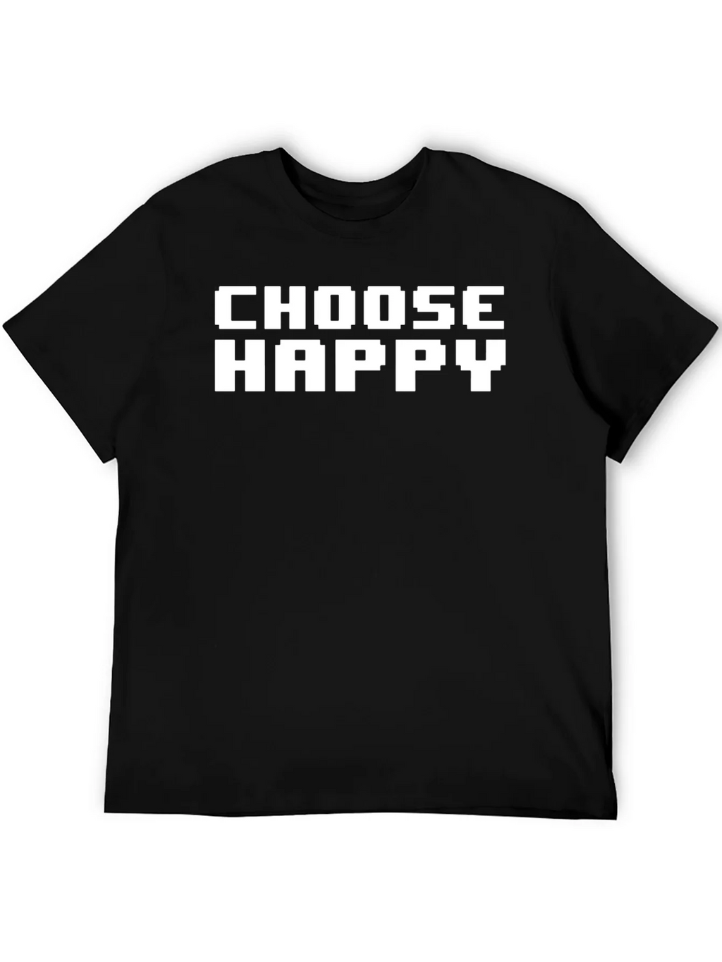 Choose Happy Graphic Tee - Soft Cotton Blend product image 5