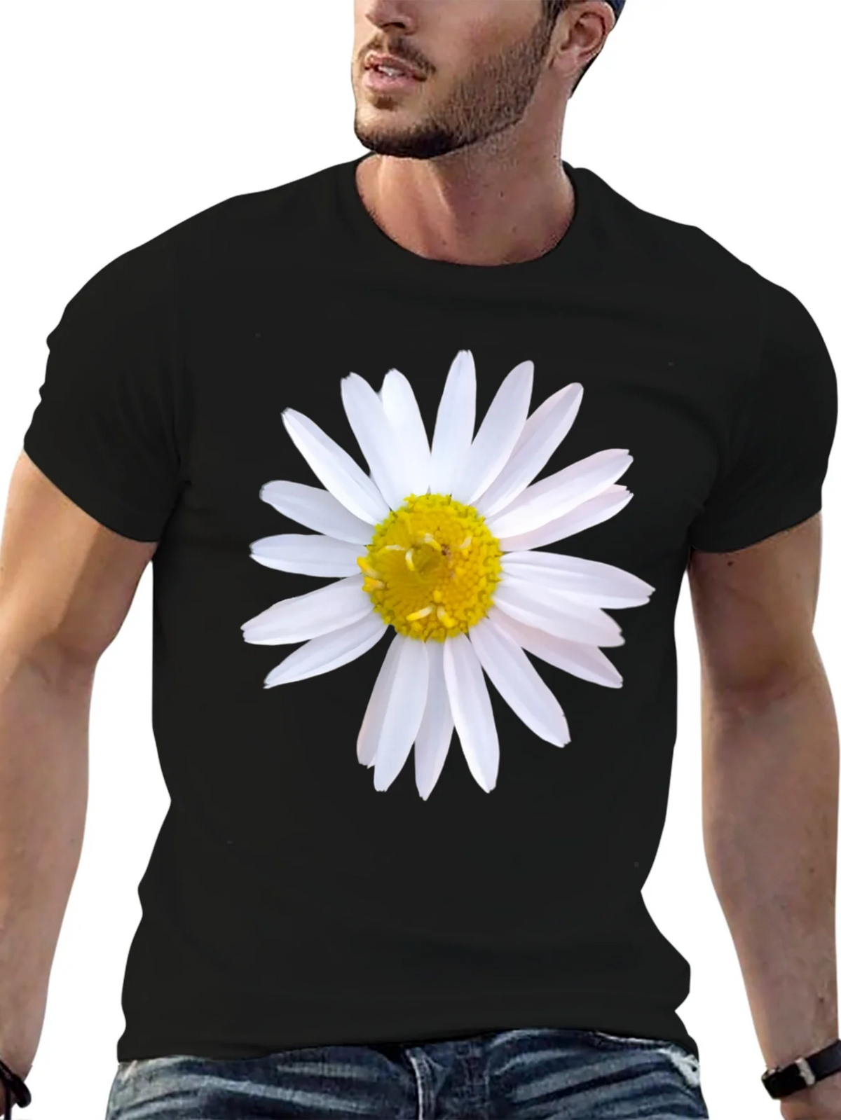 Daisy Flower Graphic T-Shirt - Stylish and Comfortable product image 6