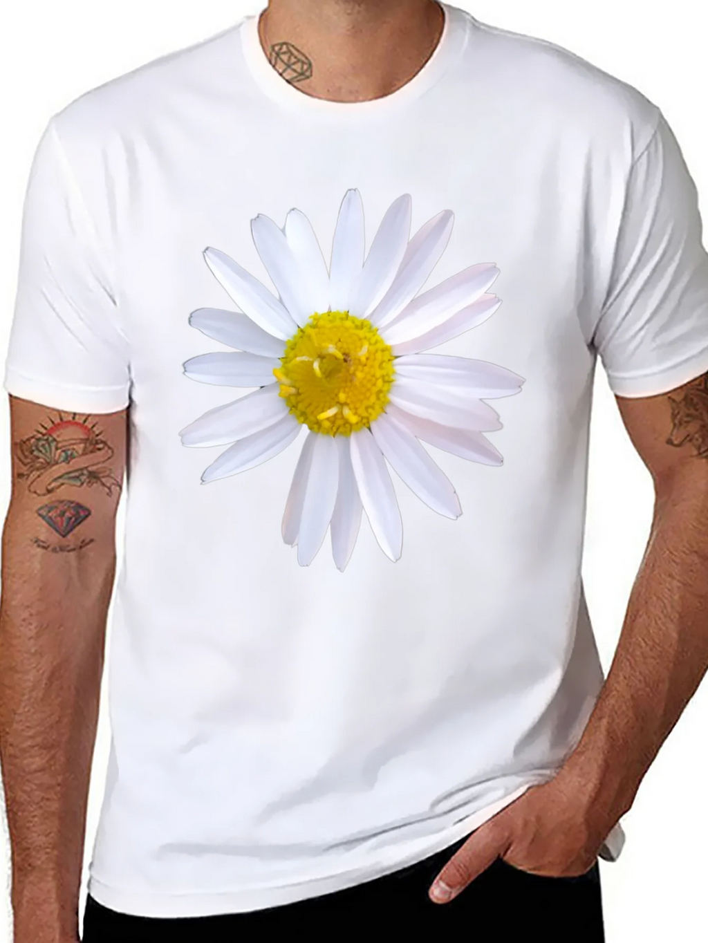 Daisy Flower Graphic T-Shirt - Stylish and Comfortable product image 7