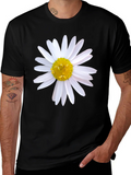 Daisy Flower Graphic T-Shirt - Stylish and Comfortable product image 1