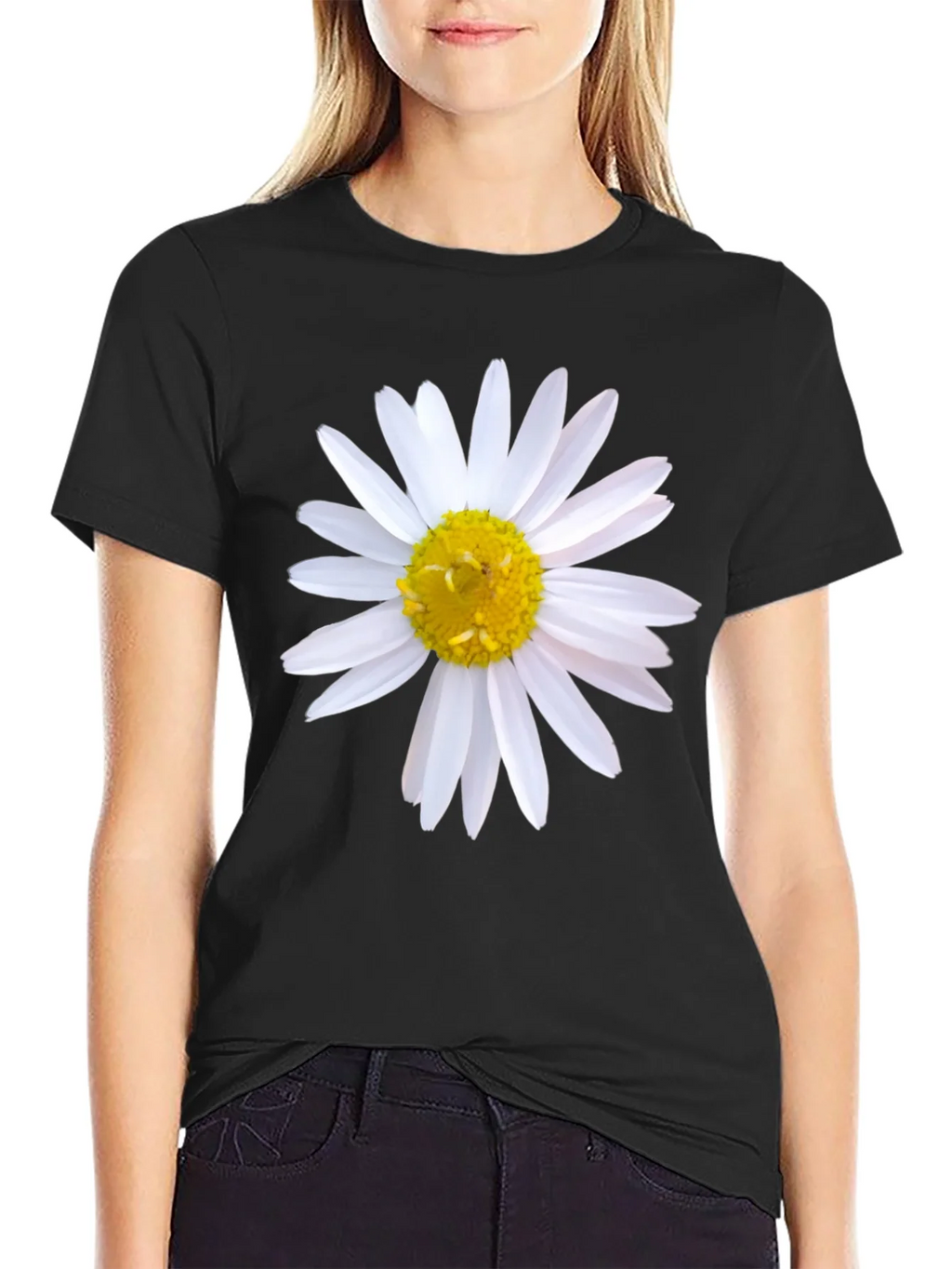 Daisy Flower Graphic T-Shirt - Stylish and Comfortable product image 2