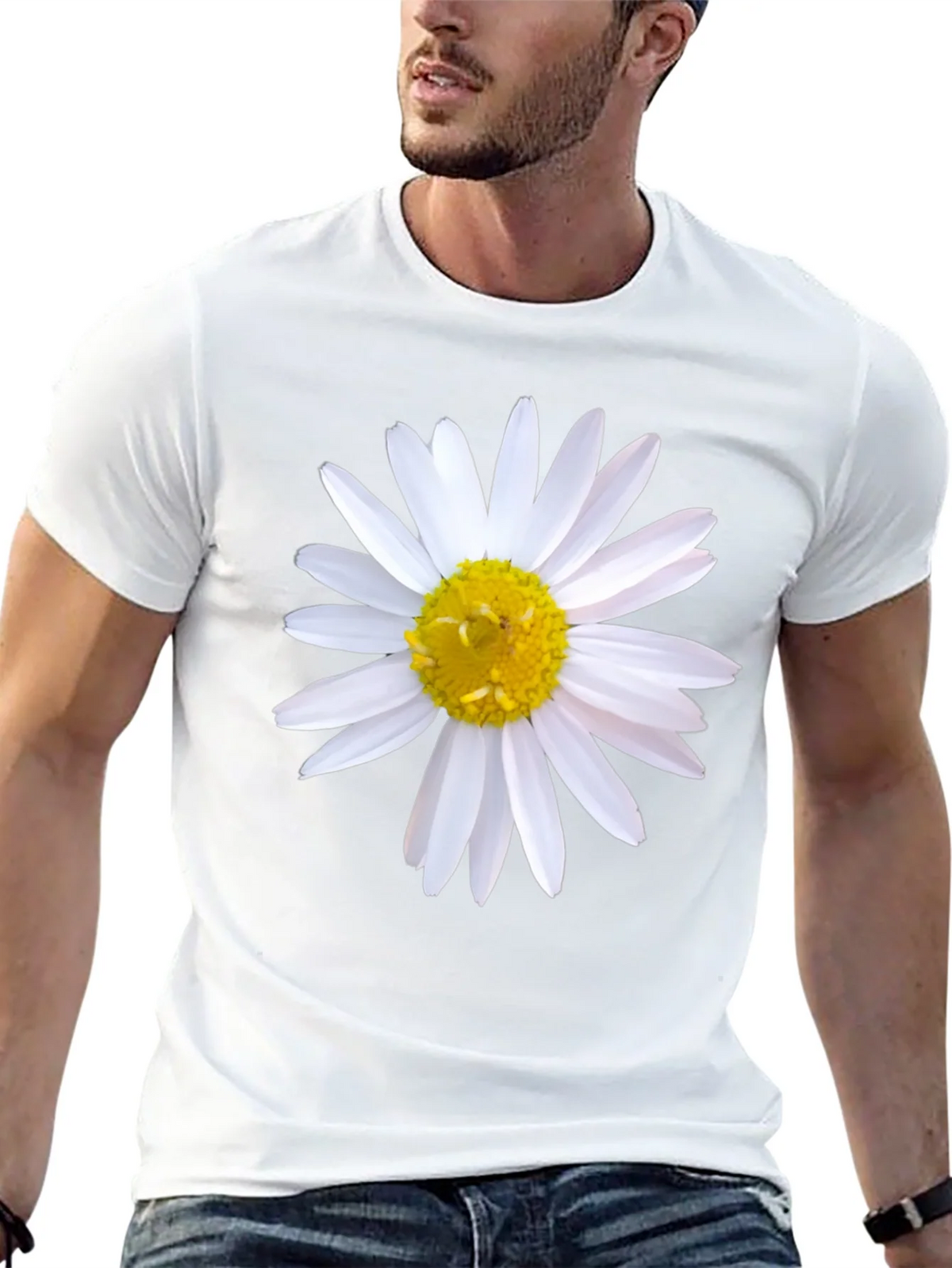 Daisy Flower Graphic T-Shirt - Stylish and Comfortable product image 12