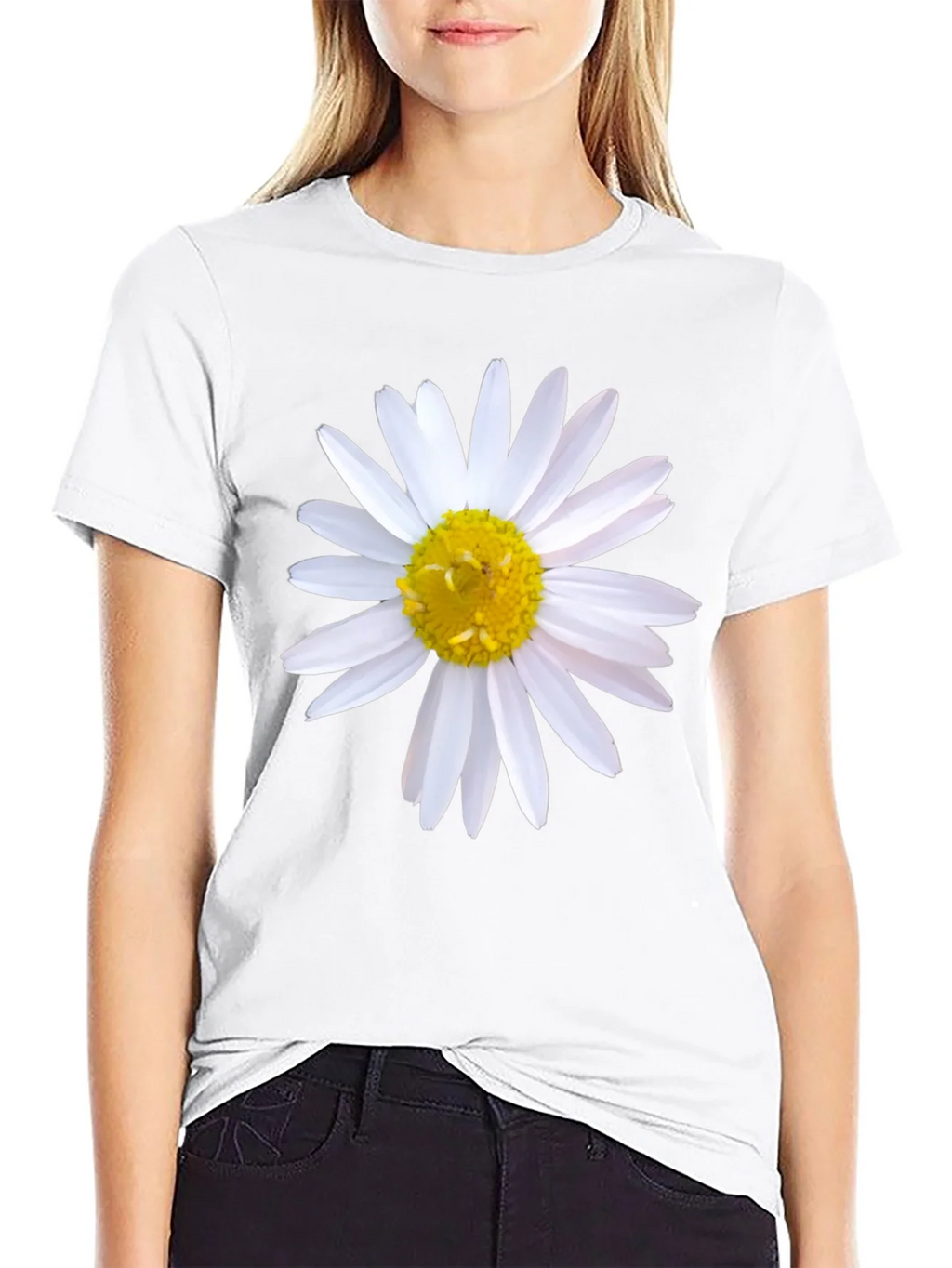 Daisy Flower Graphic T-Shirt - Stylish and Comfortable product image 8