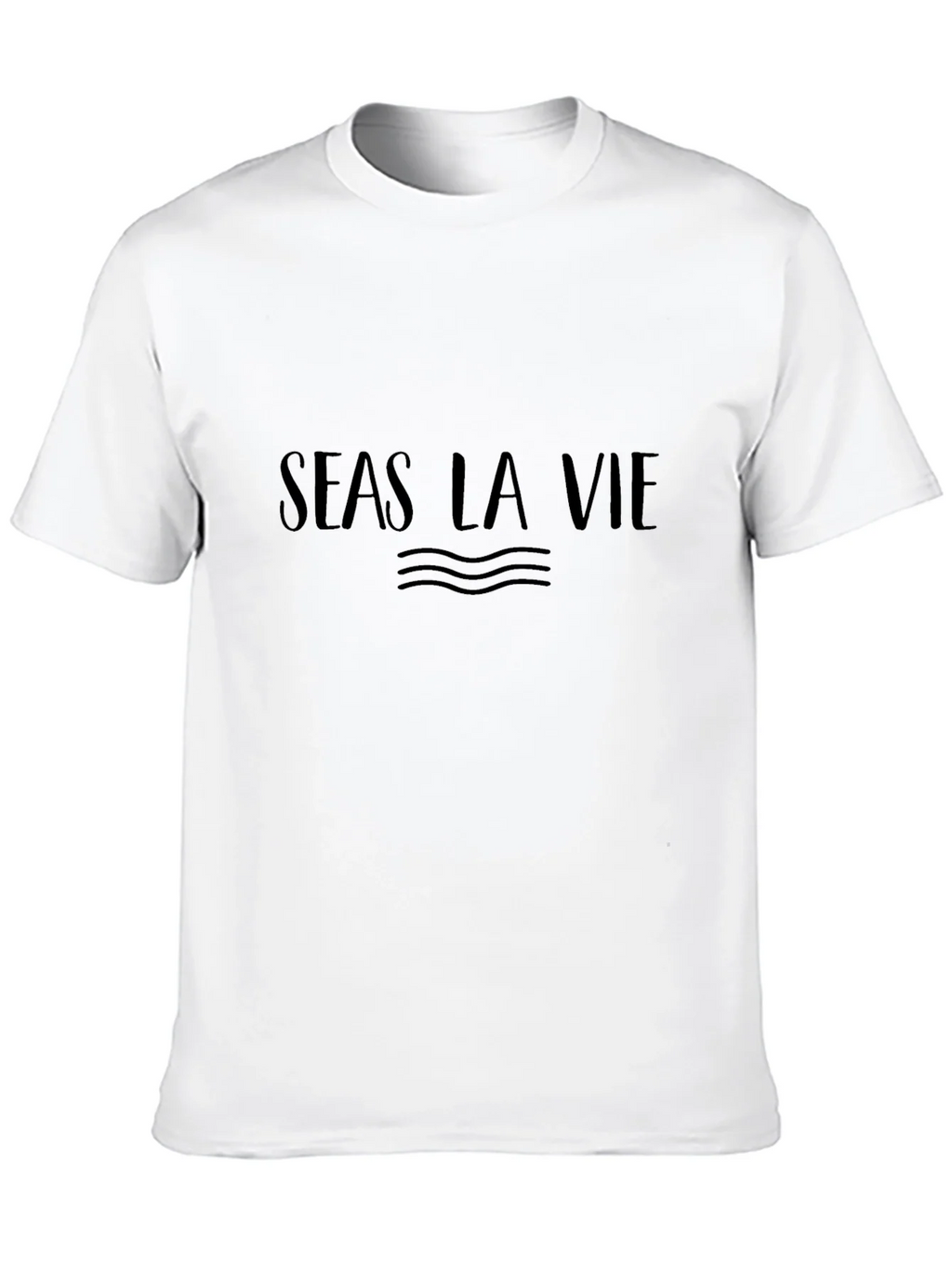 Seas La Vie Black Graphic Tee - Relaxed Fit product image 9