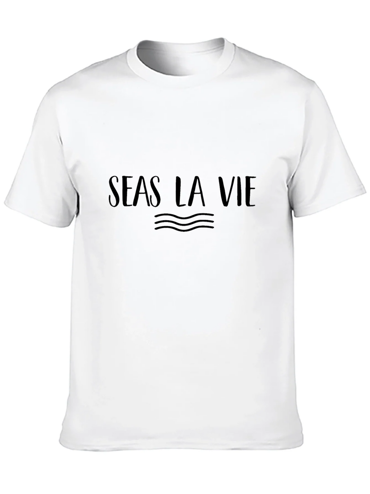 Seas La Vie Black Graphic Tee - Relaxed Fit product image 9