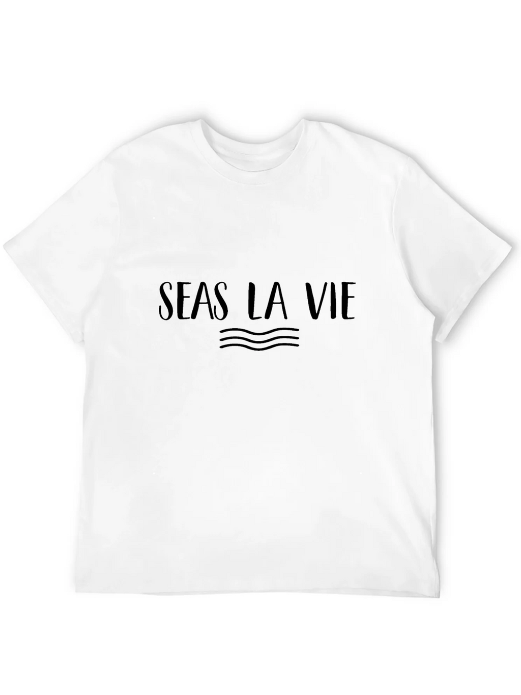 Seas La Vie Black Graphic Tee - Relaxed Fit product image 11