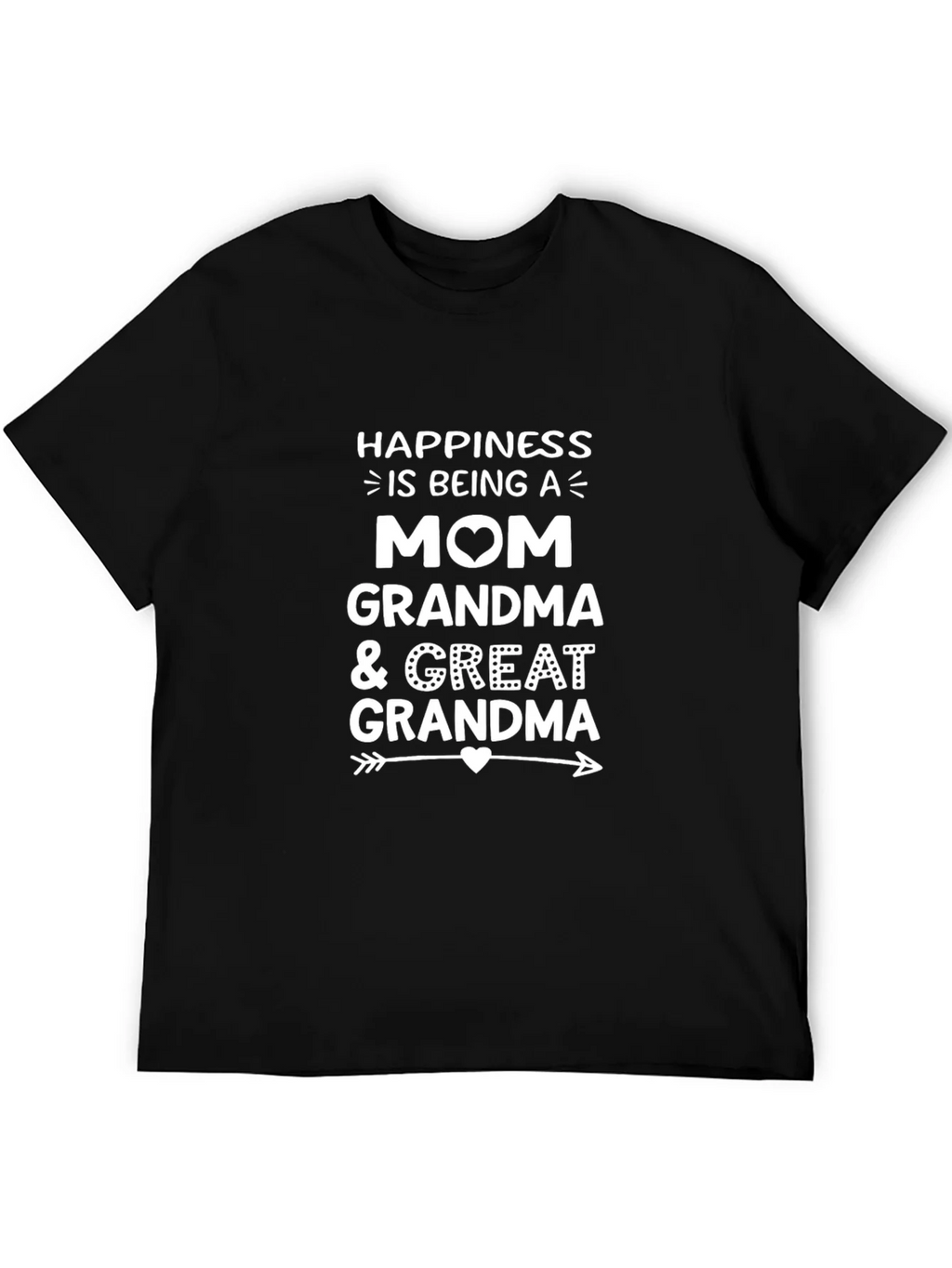 Happiness is Being A Mom Grandma Great T-Shirt product image 5
