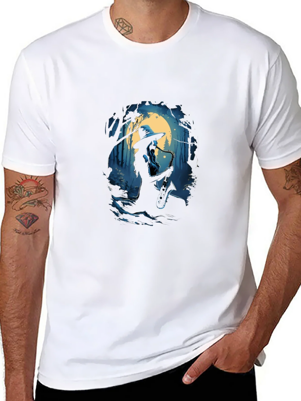 Saxophone Player T-Shirt product image 7