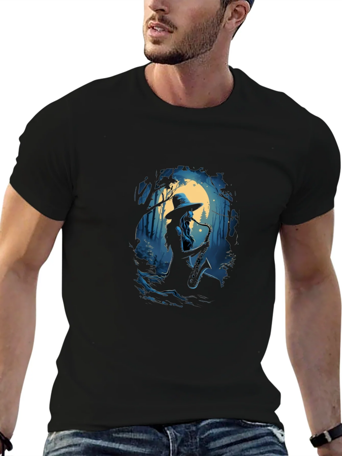 Saxophone Player T-Shirt product image 6