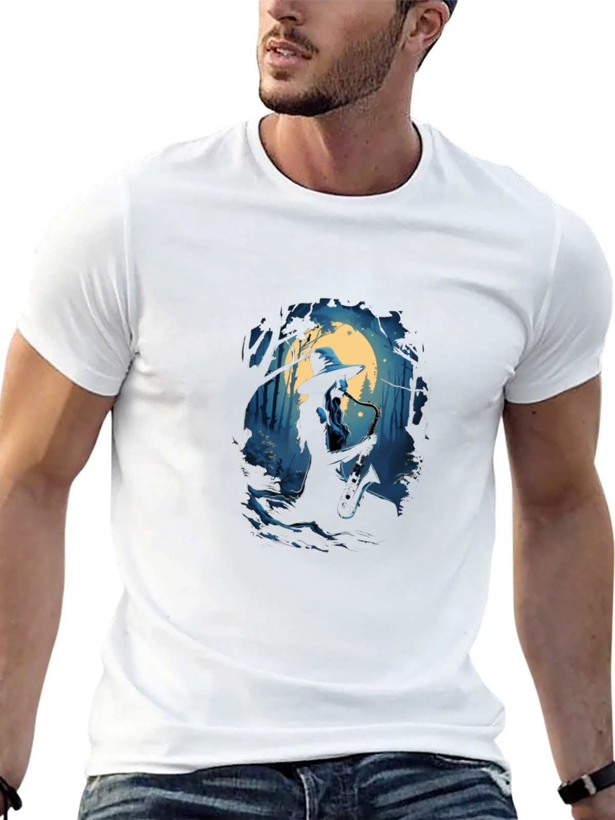 Saxophone Player T-Shirt product image 12