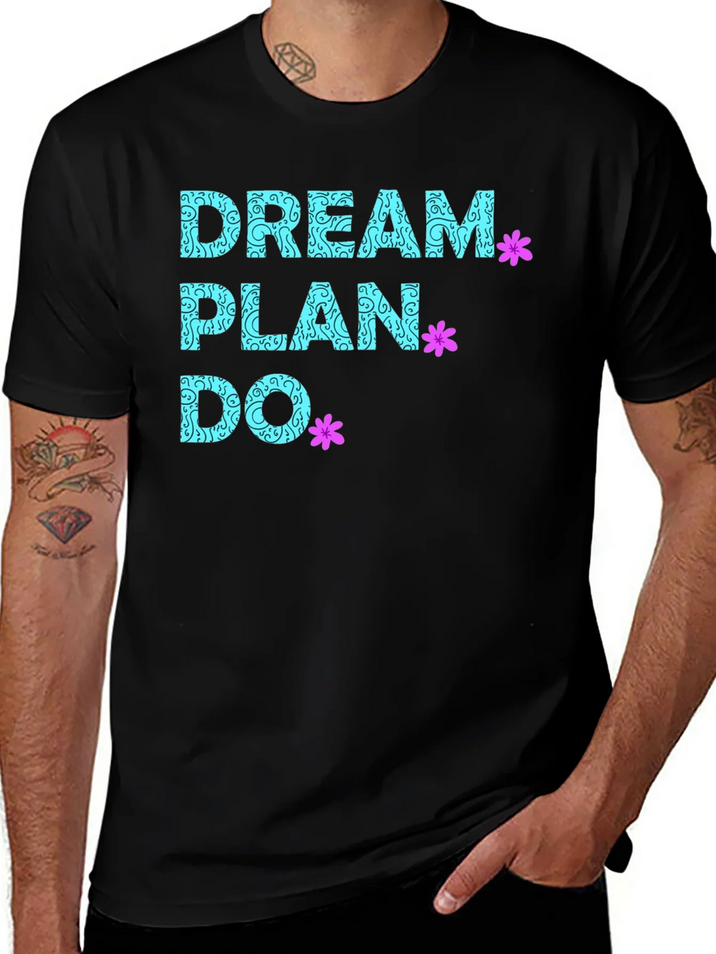 Dream Plan Do T-Shirt - Inspirational Graphic Tee product image 1