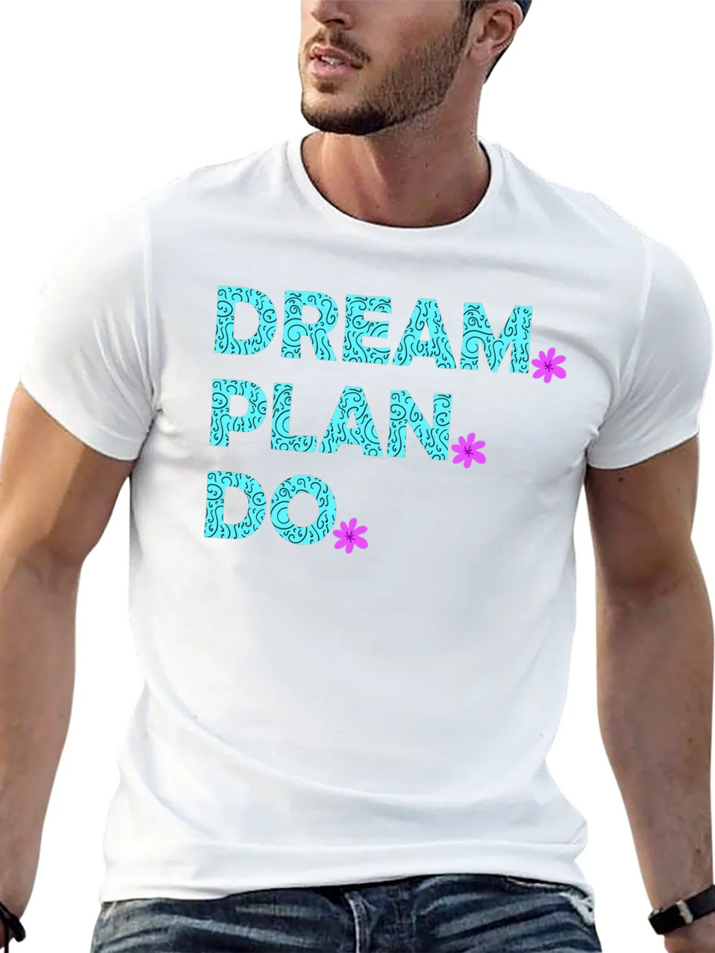Dream Plan Do T-Shirt - Inspirational Graphic Tee product image 12