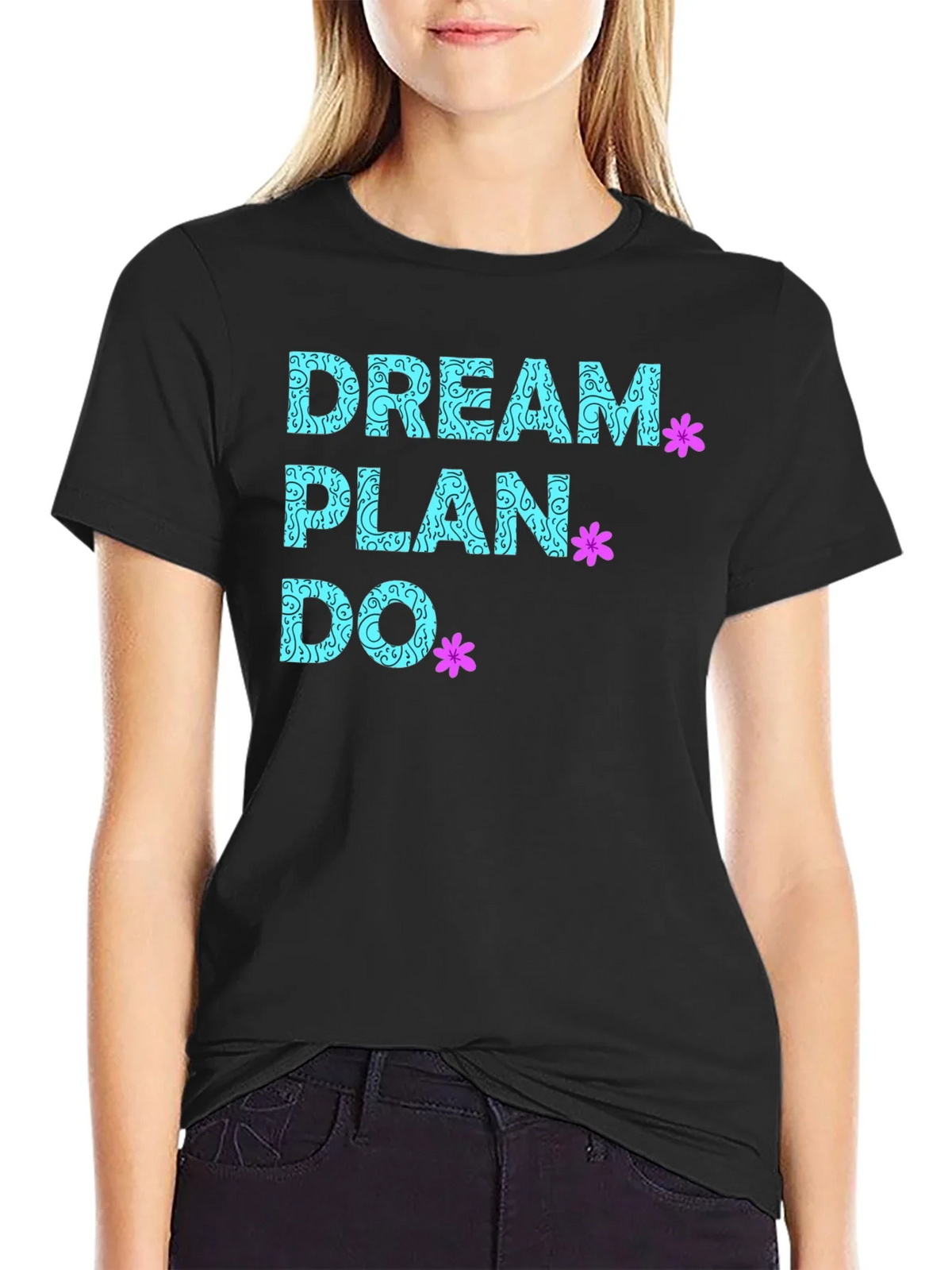 Dream Plan Do T-Shirt - Inspirational Graphic Tee product image 2