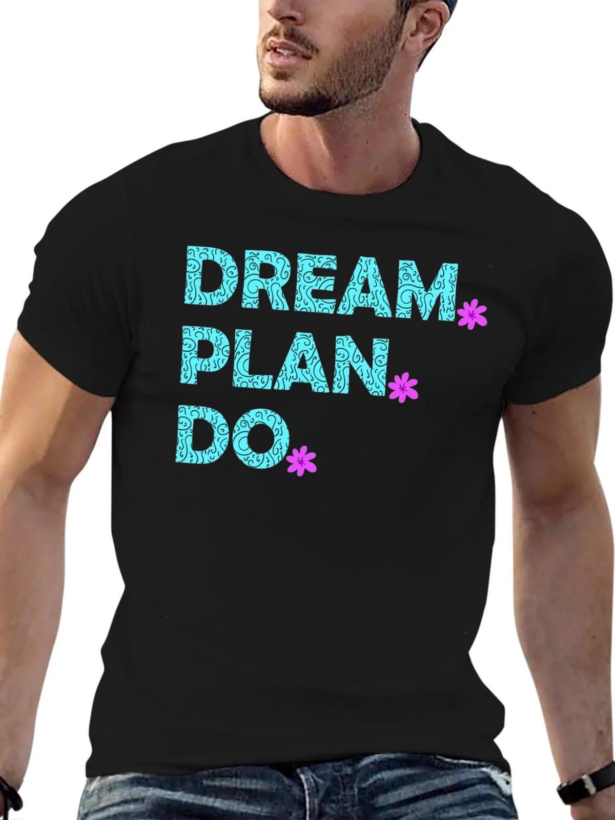 Dream Plan Do T-Shirt - Inspirational Graphic Tee product image 6