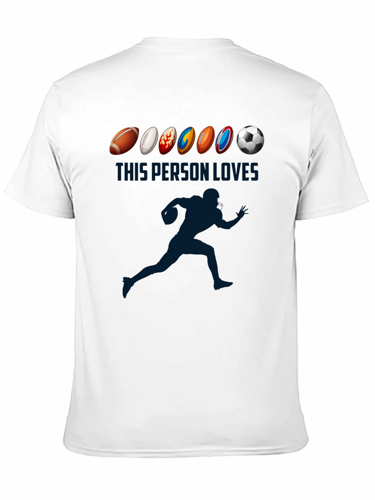 Sports Lover T-Shirt: Football Soccer Rugby More! product image 10