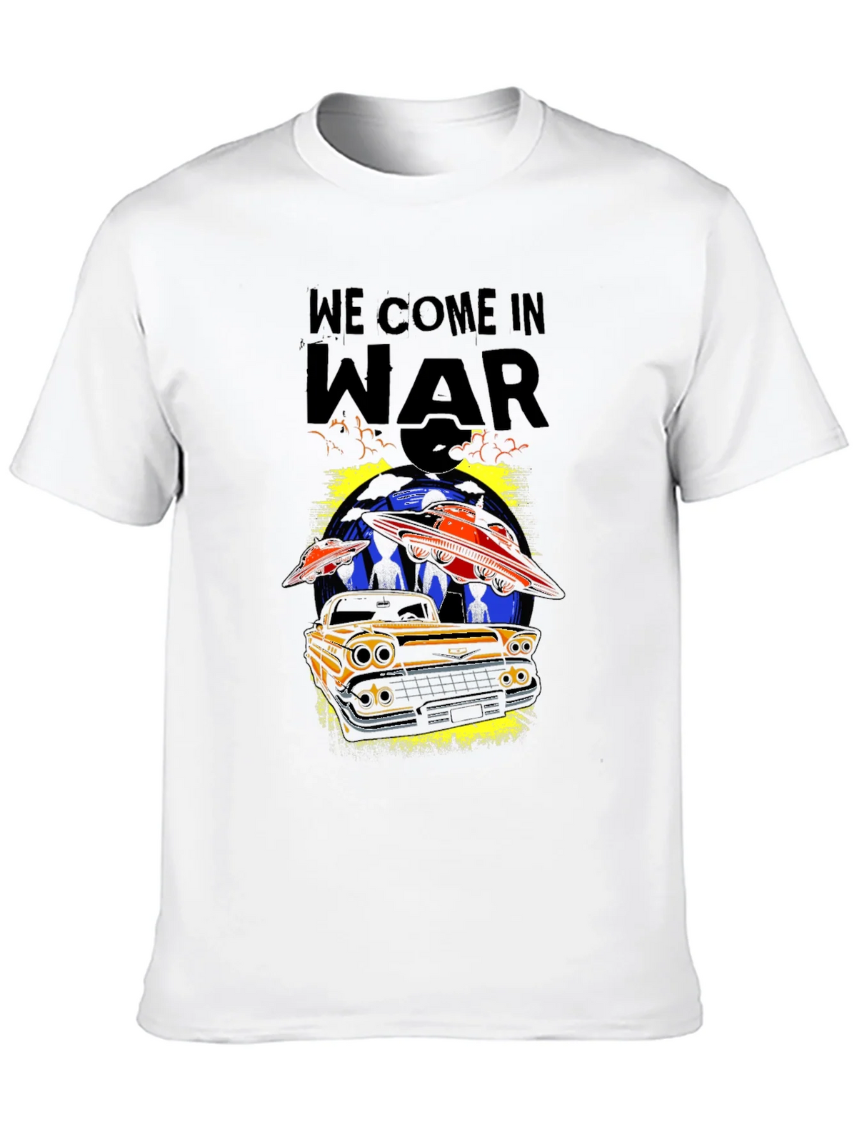 We Come In War Graphic T-Shirt product image 9