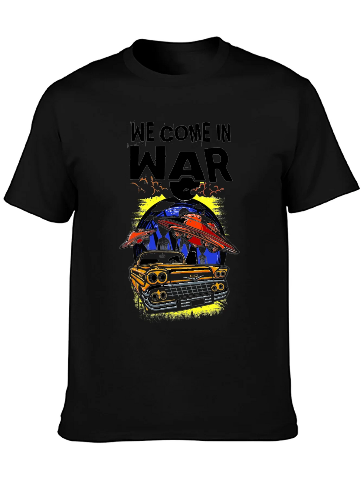 We Come In War Graphic T-Shirt product image 3