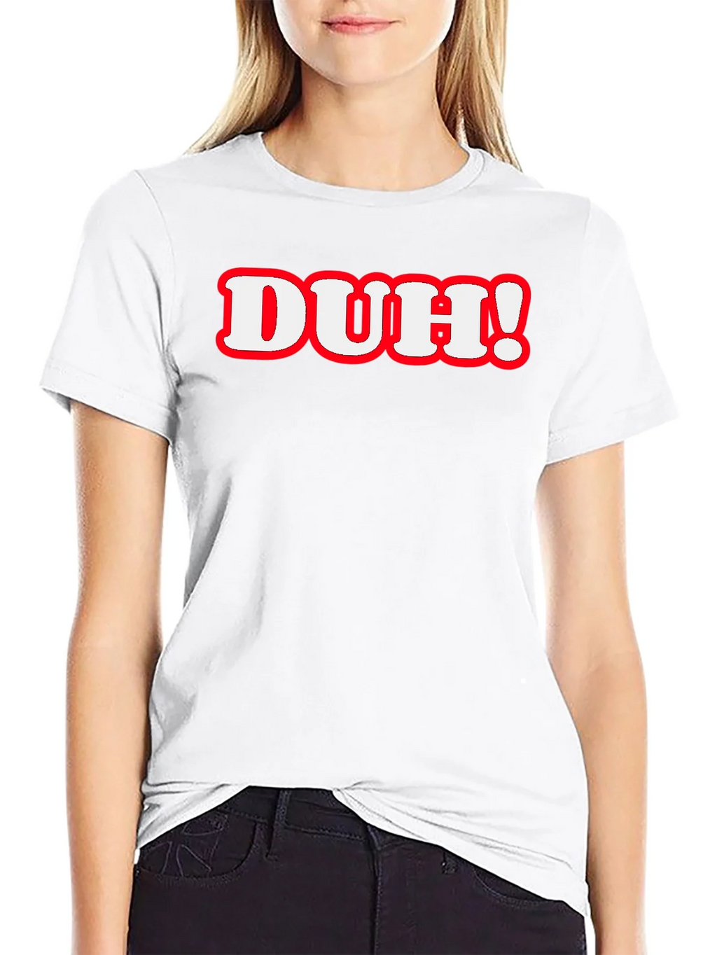 Duh! Graphic Print T-Shirt product image 8