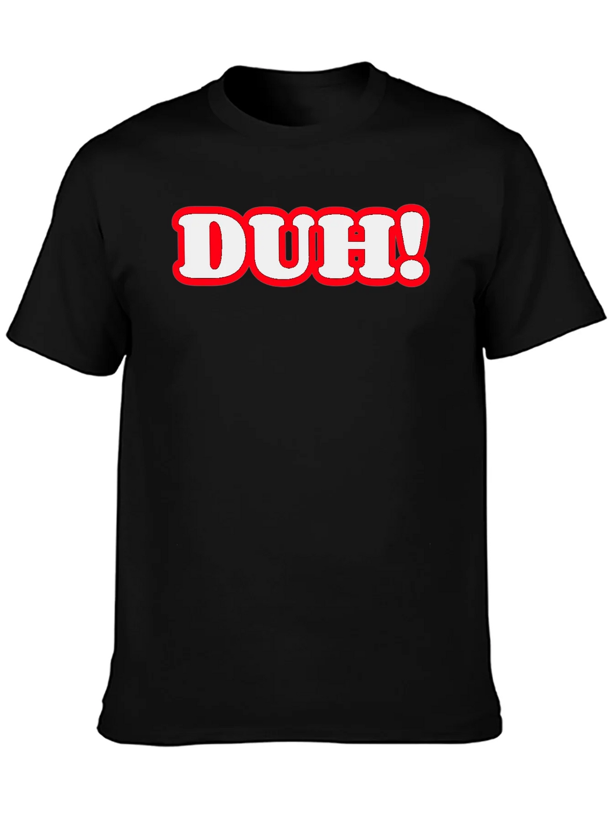 Duh! Graphic Print T-Shirt product image 3