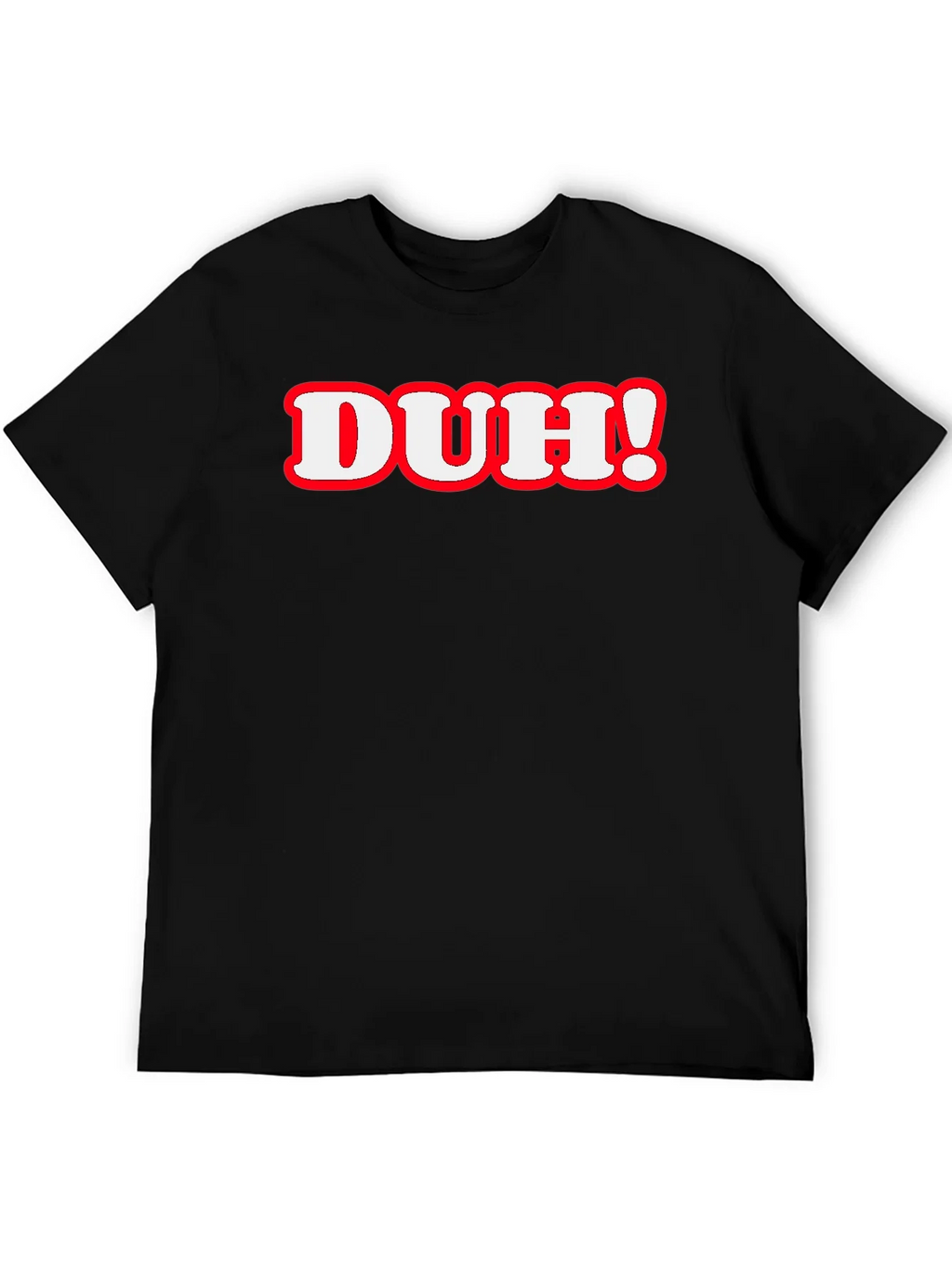 Duh! Graphic Print T-Shirt product image 5