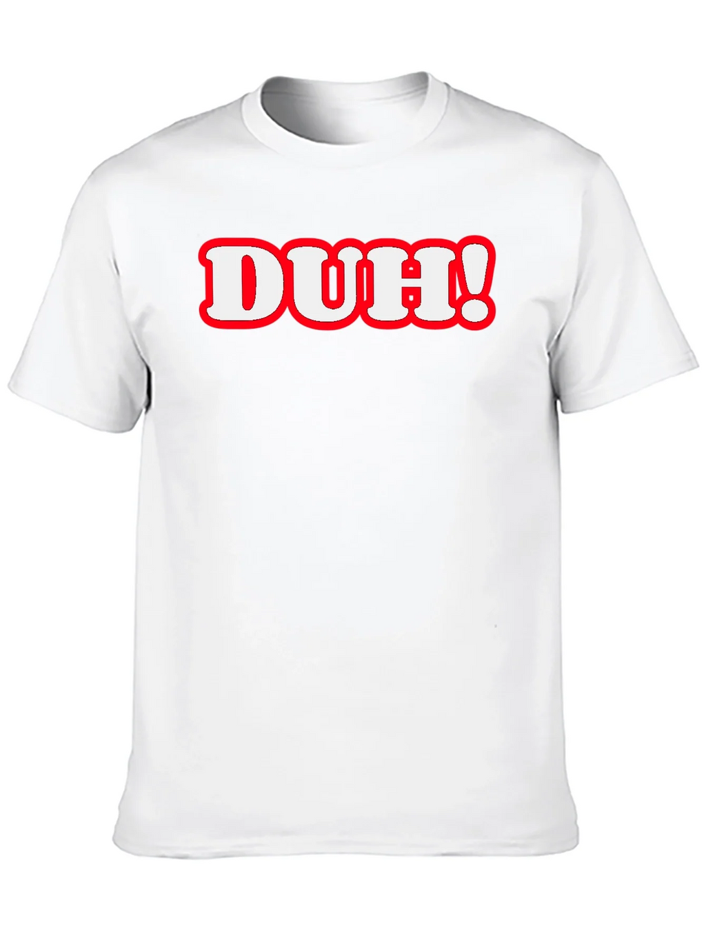 Duh! Graphic Print T-Shirt product image 9