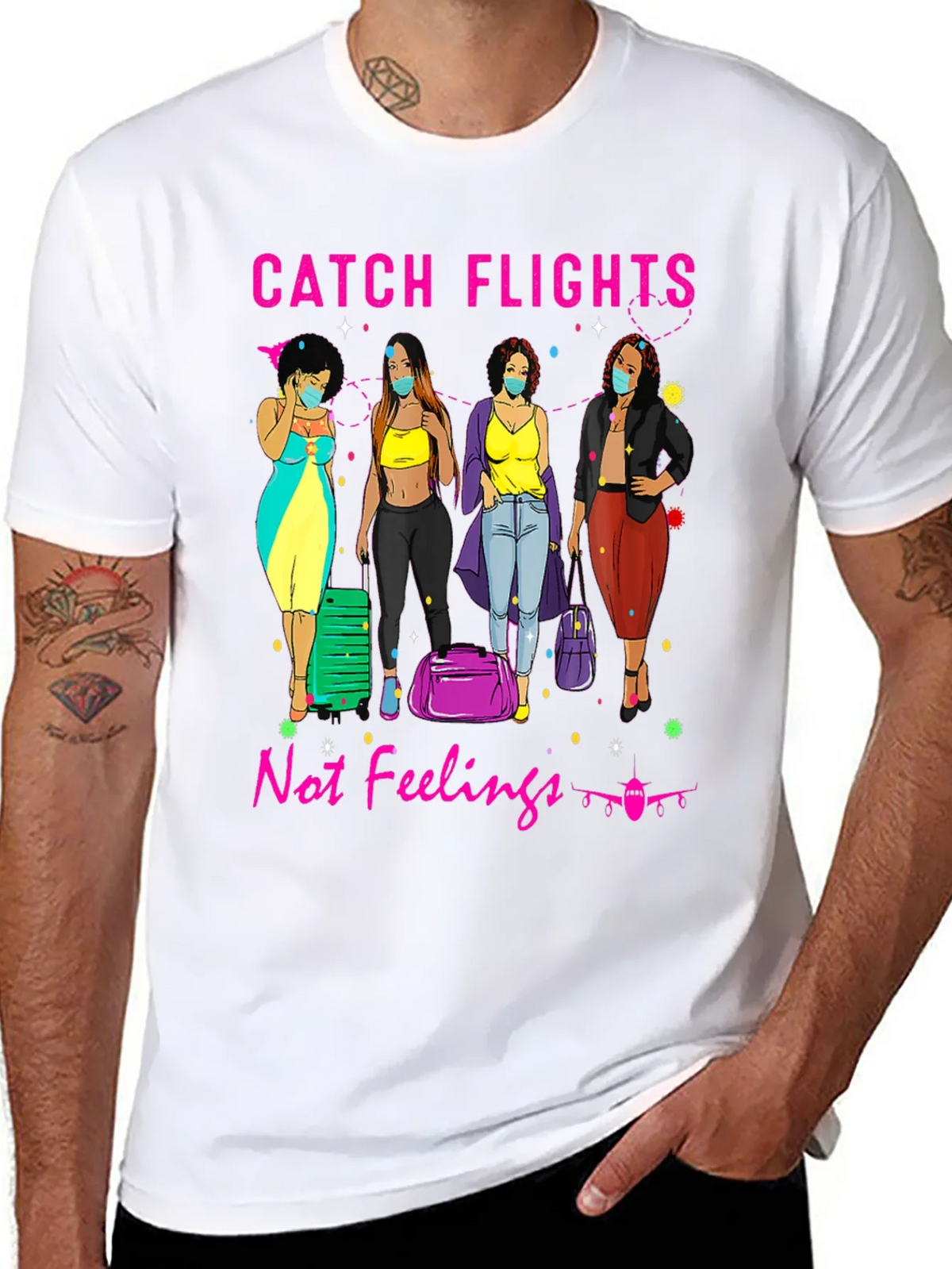 Catch Flights T-Shirt product image 7