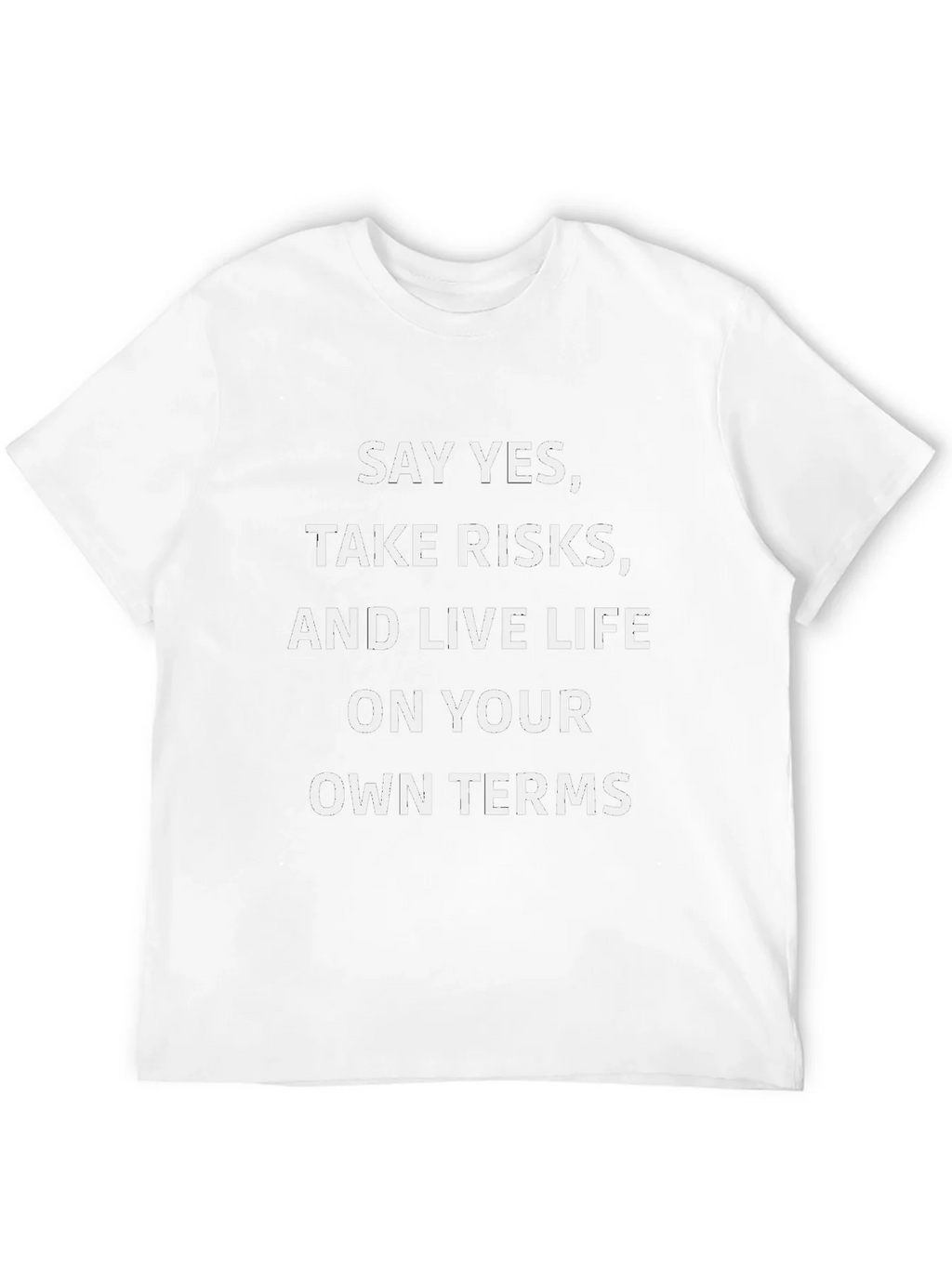 Say Yes T-Shirt - Live Life On Your Own Terms product image 11