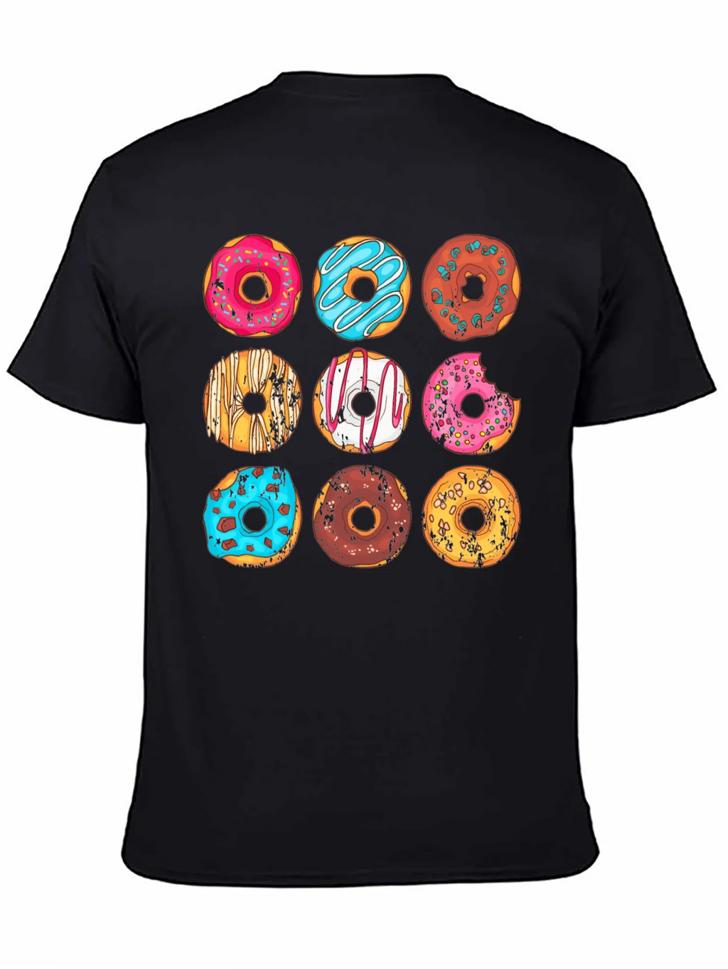Donut Lovers T-Shirt: Delicious Doughnut Graphic Tee product image 4