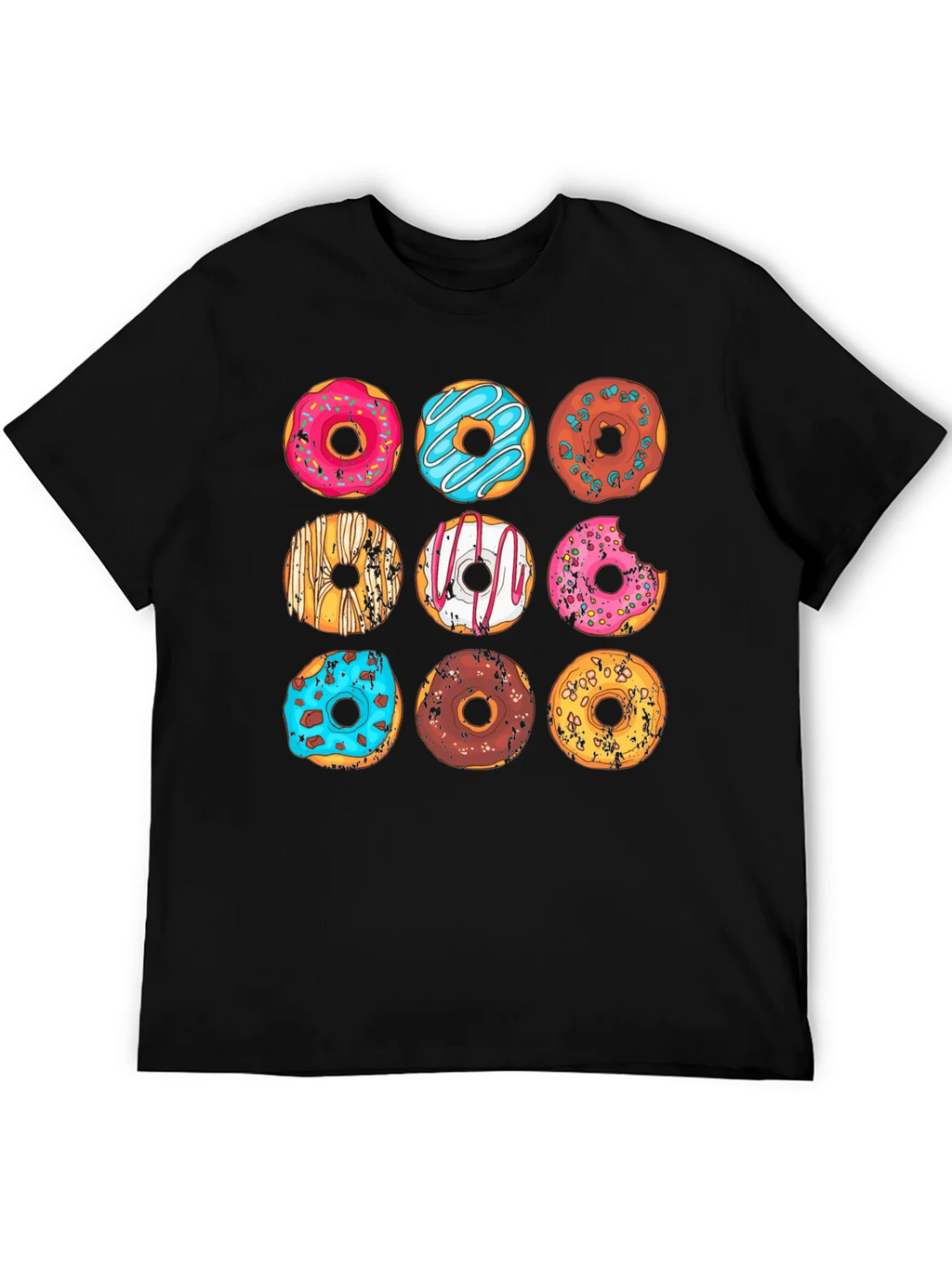 Donut Lovers T-Shirt: Delicious Doughnut Graphic Tee product image 5