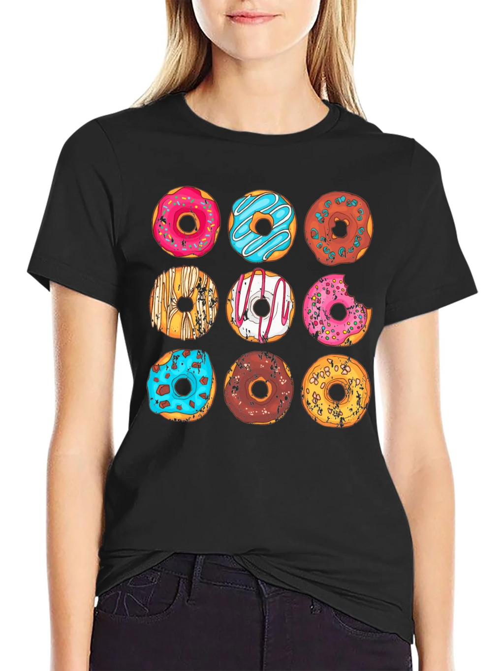 Donut Lovers T-Shirt: Delicious Doughnut Graphic Tee product image 2