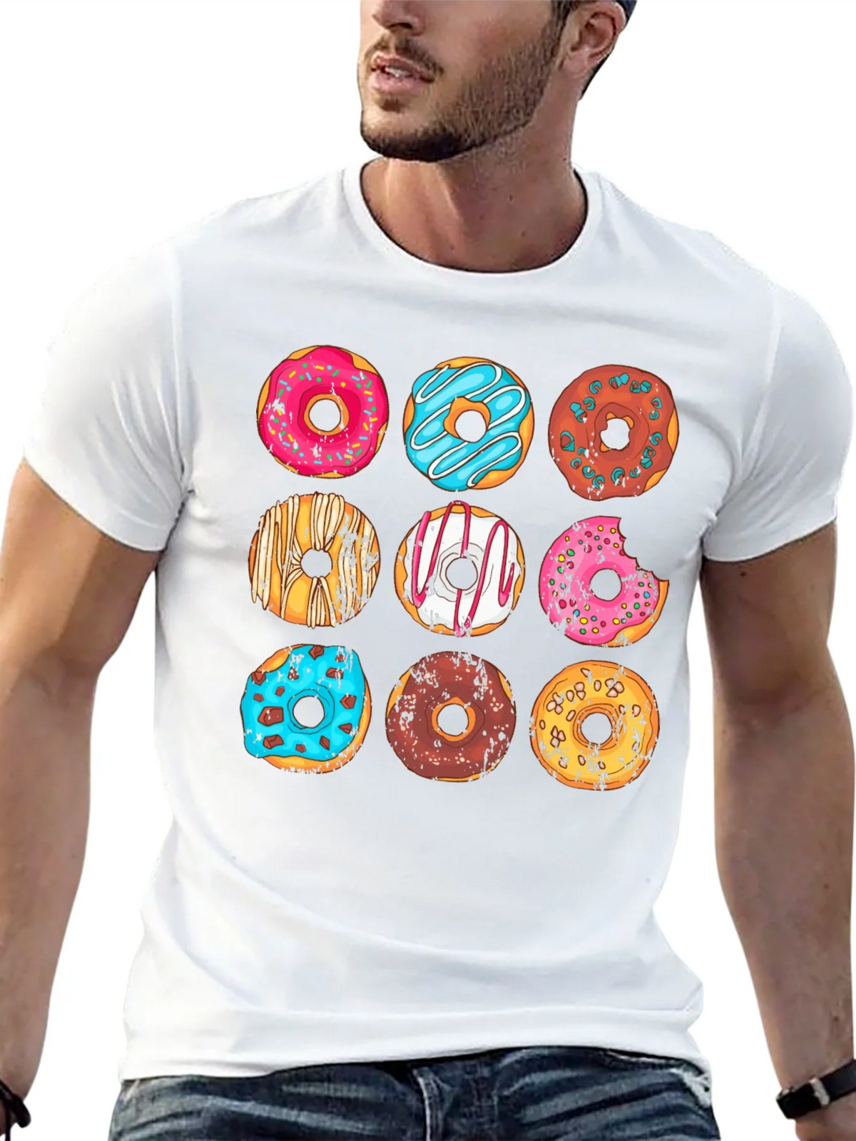 Donut Lovers T-Shirt: Delicious Doughnut Graphic Tee product image 12