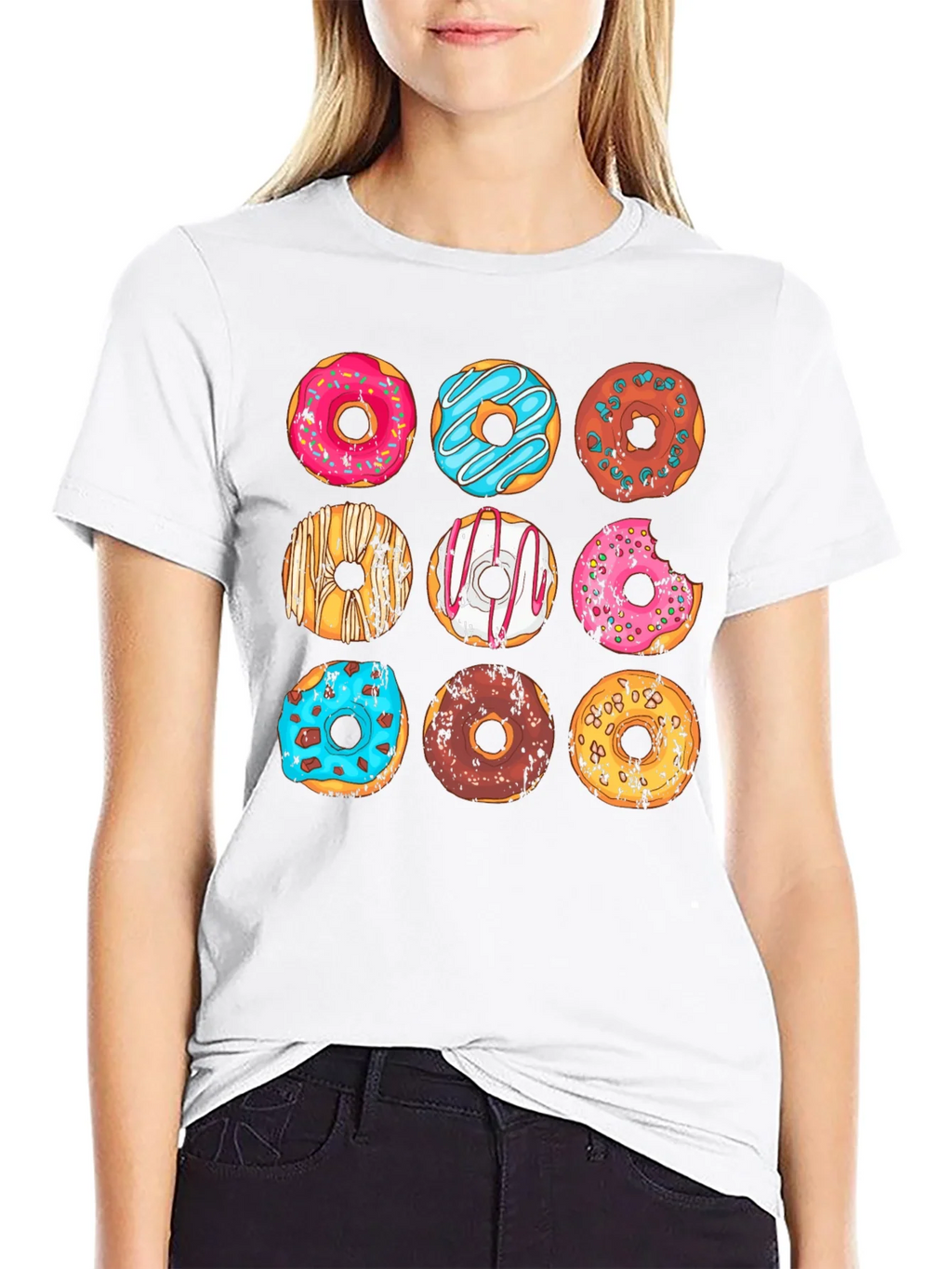 Donut Lovers T-Shirt: Delicious Doughnut Graphic Tee product image 8