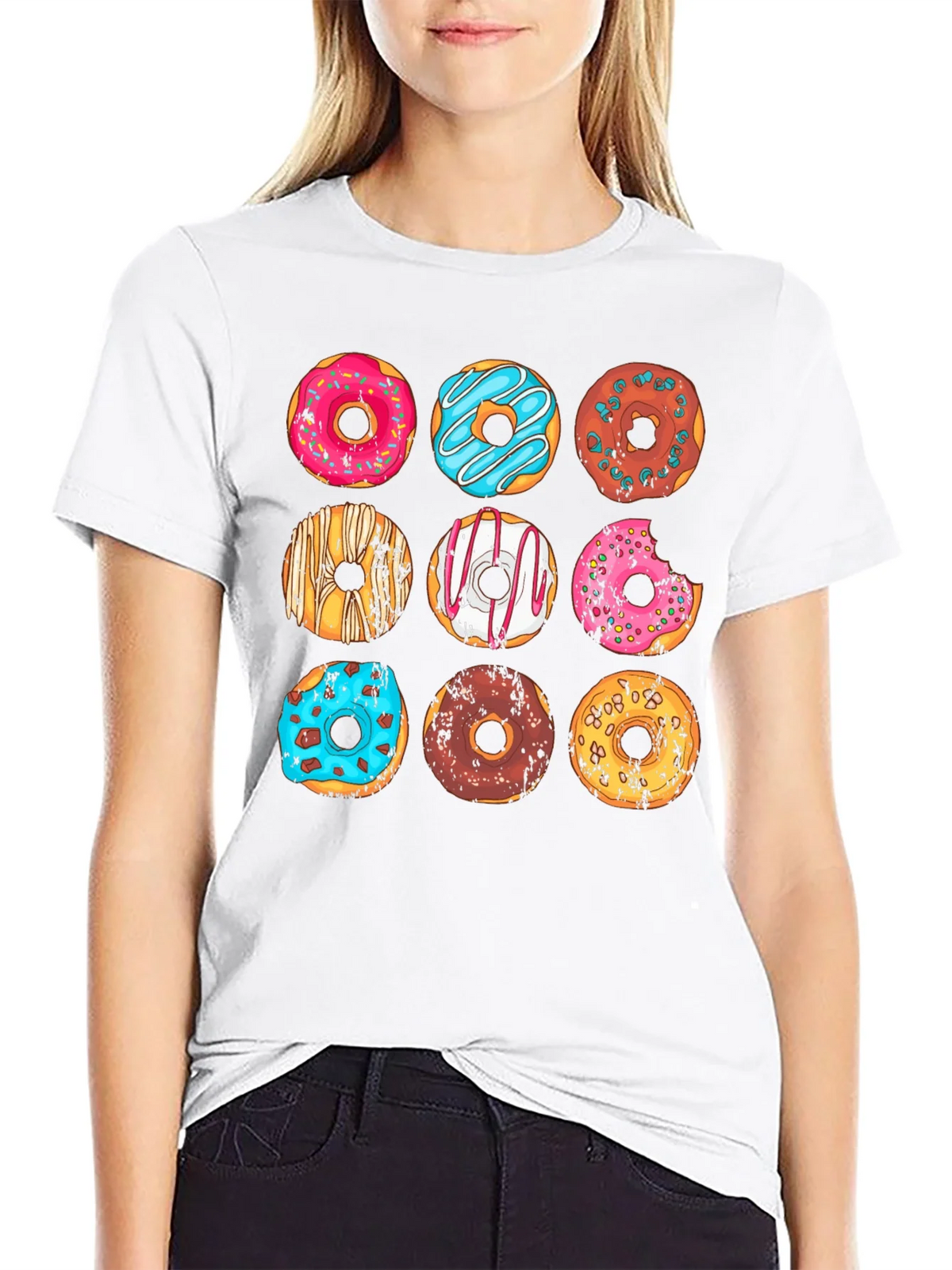 Donut Lovers T-Shirt: Delicious Doughnut Graphic Tee product image 8