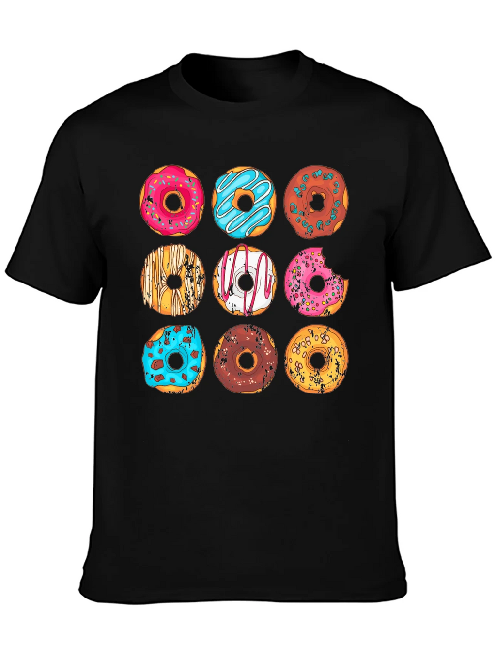 Donut Lovers T-Shirt: Delicious Doughnut Graphic Tee product image 3