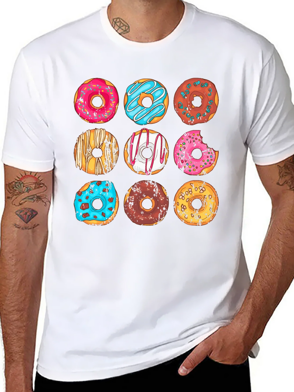 Donut Lovers T-Shirt: Delicious Doughnut Graphic Tee product image 7