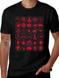 Tech Icons Graphic T-Shirt product image 1