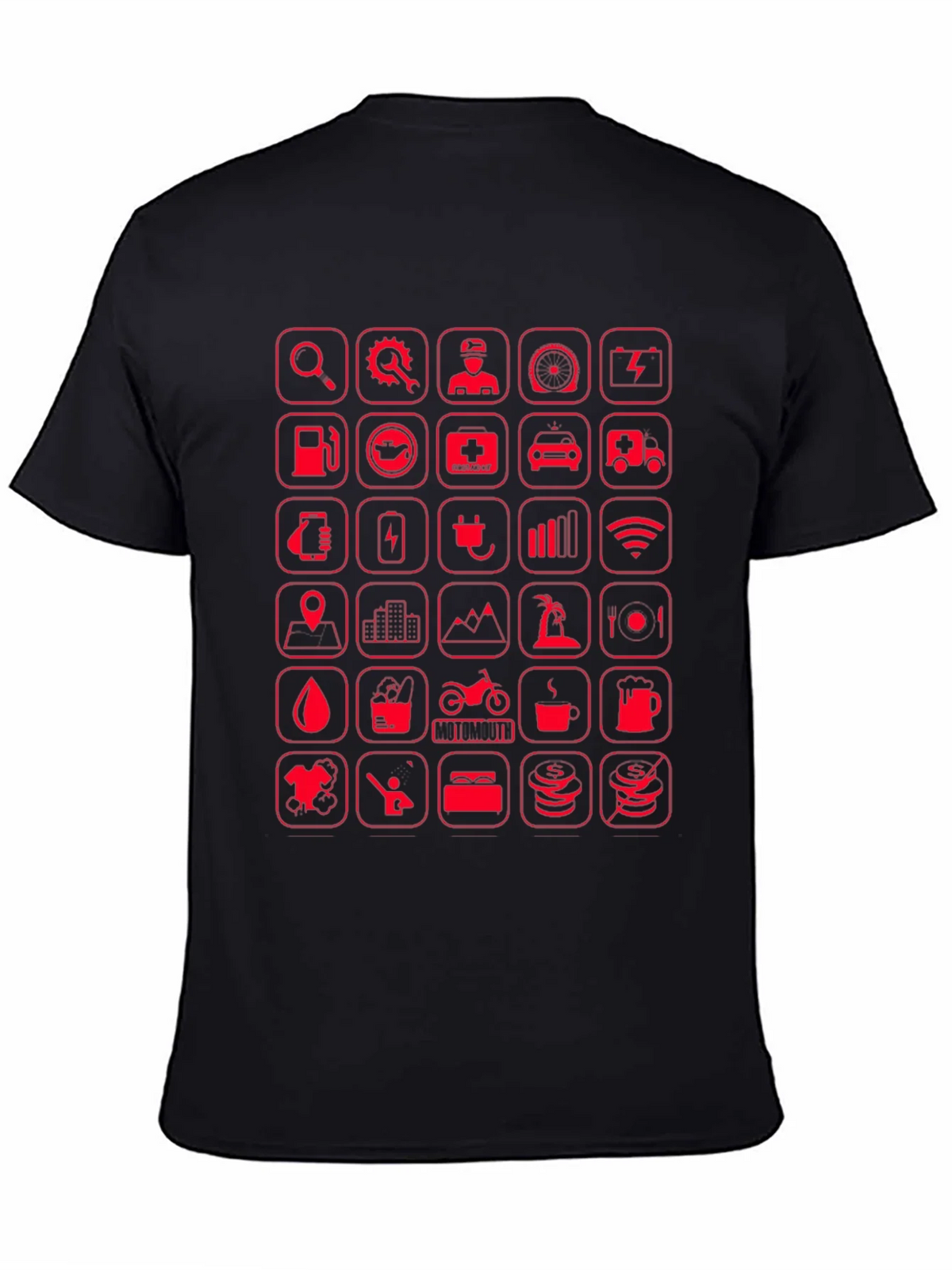 Tech Icons Graphic T-Shirt product image 4