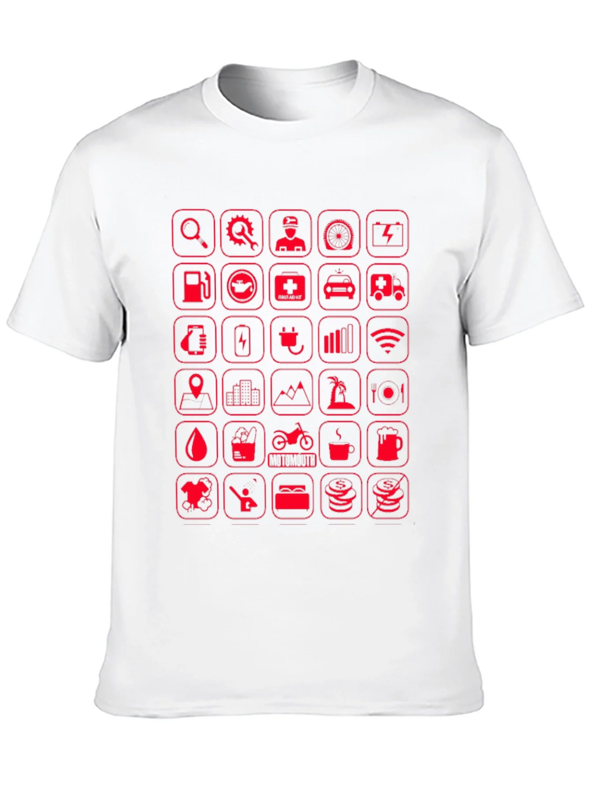 Tech Icons Graphic T-Shirt product image 9