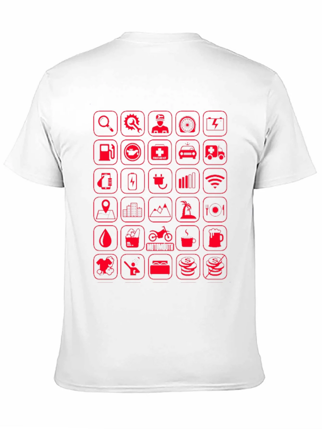 Tech Icons Graphic T-Shirt product image 10