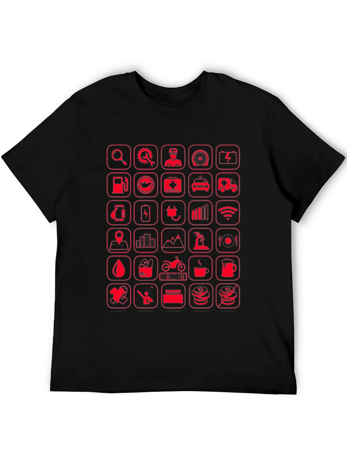 Tech Icons Graphic T-Shirt product image 5