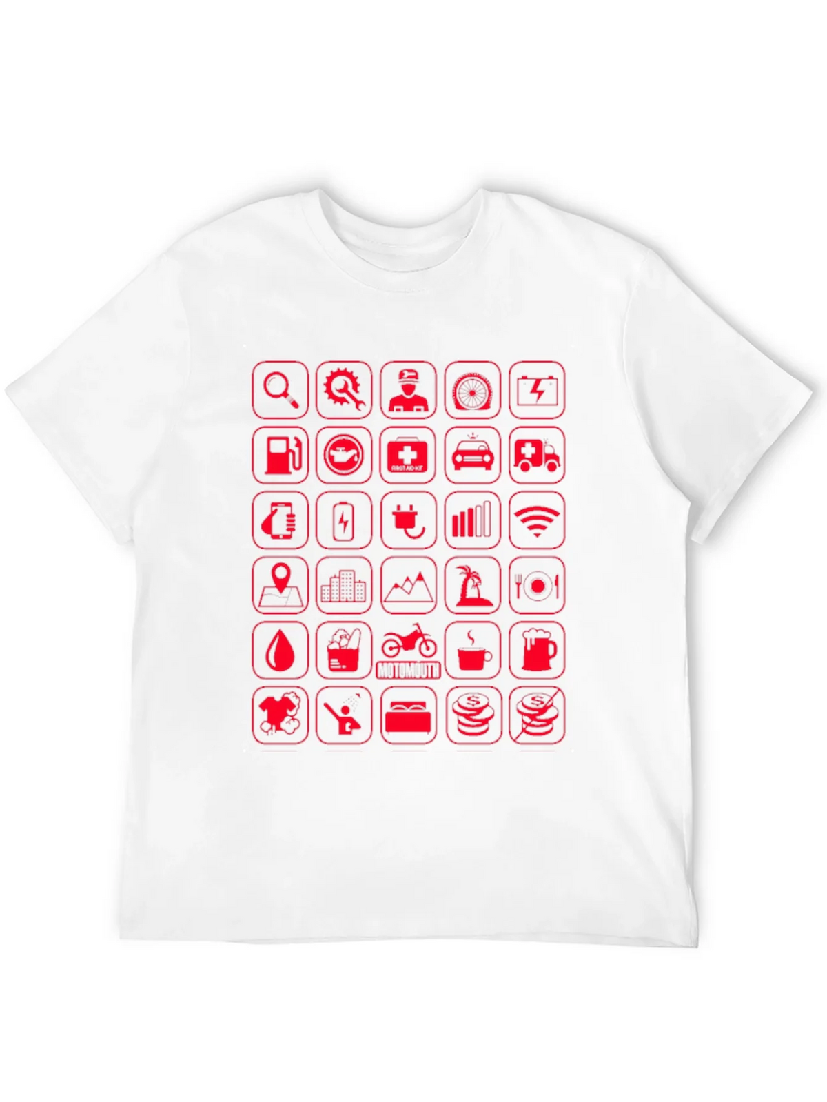 Tech Icons Graphic T-Shirt product image 11