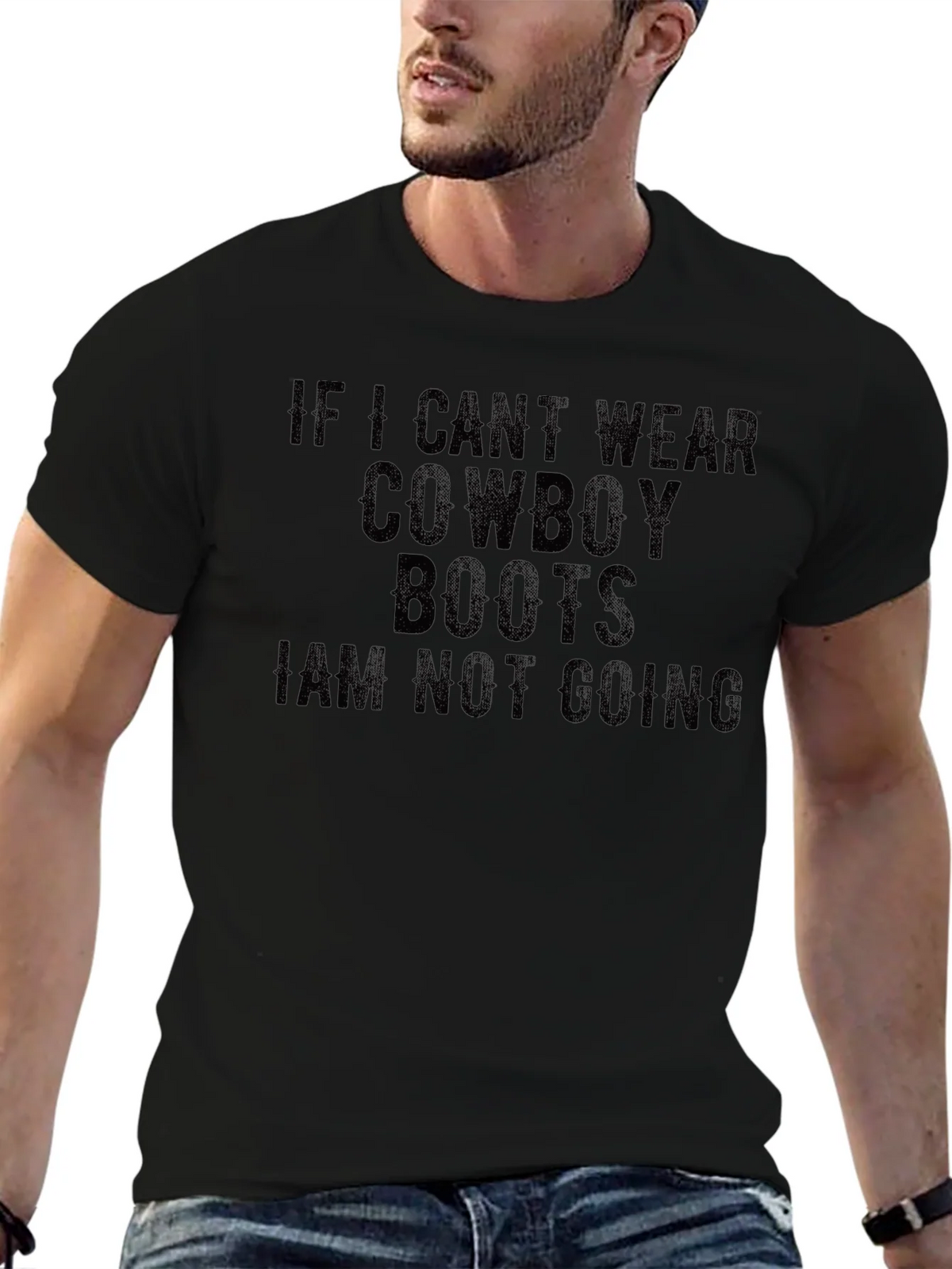 Cowboy Boots Graphic Tee - Statement Shirt product image 6