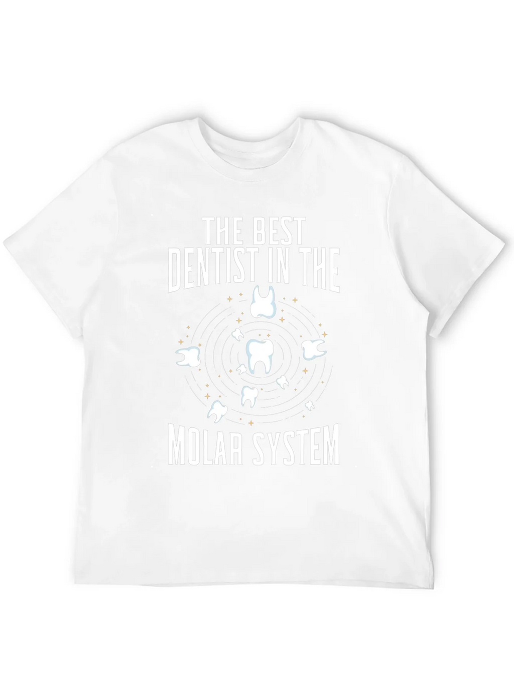 Dentist T-Shirt: Best in the Molar System Funny Tee product image 11