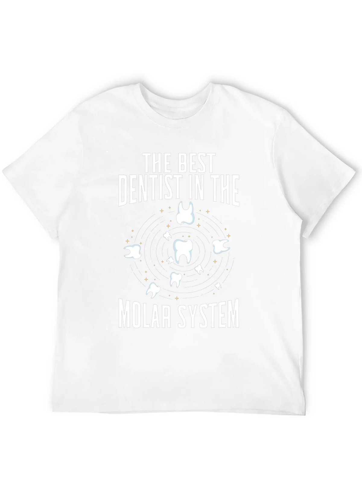 Dentist T-Shirt: Best in the Molar System Funny Tee product image 11