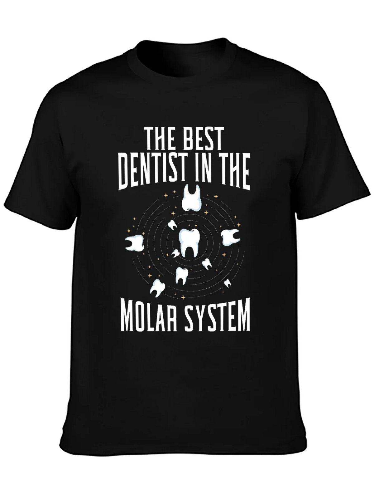Dentist T-Shirt: Best in the Molar System Funny Tee product image 3