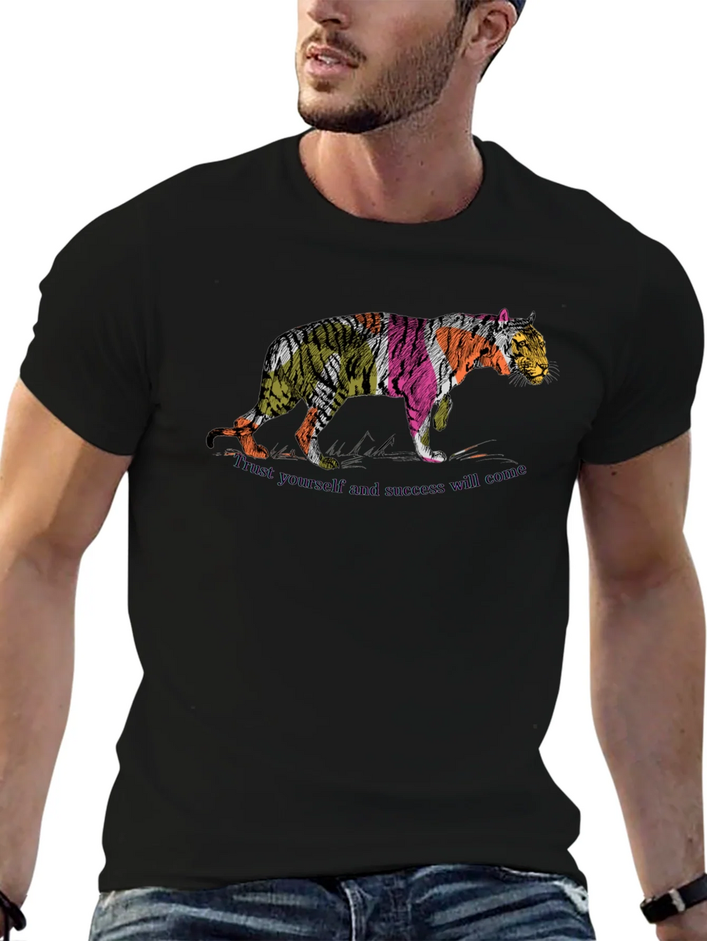 Tiger Graphic Tee - Trust Yourself! product image 6