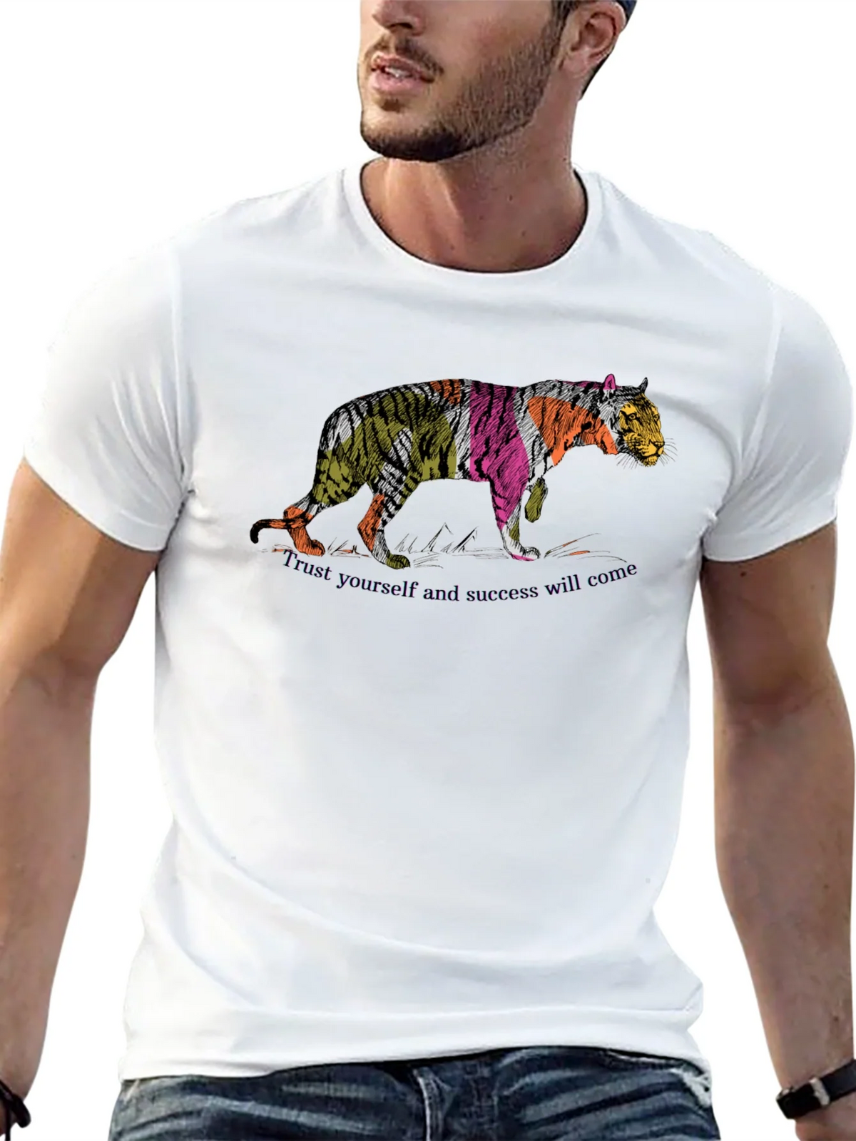 Tiger Graphic Tee - Trust Yourself! product image 12