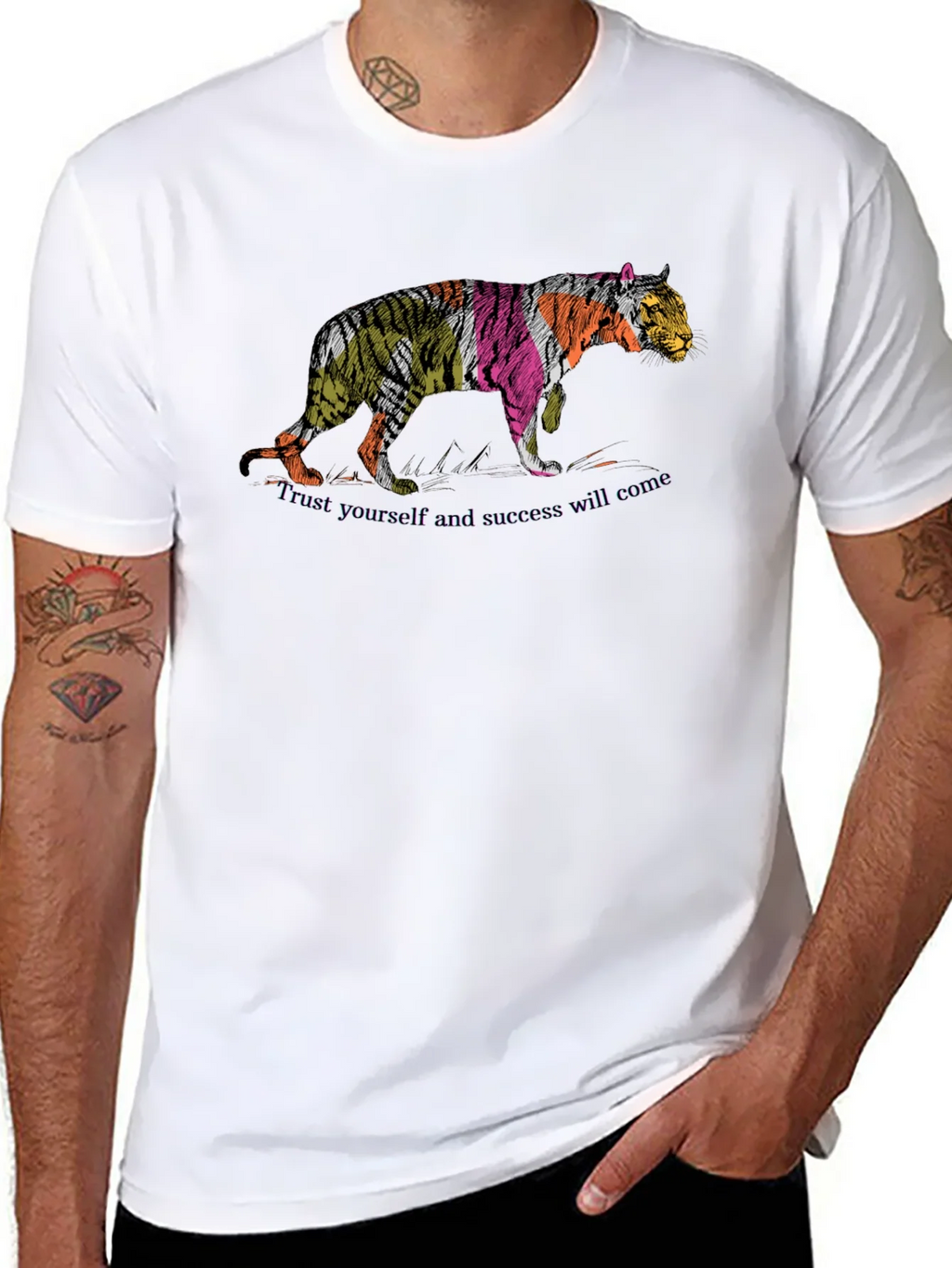Tiger Graphic Tee - Trust Yourself! product image 7