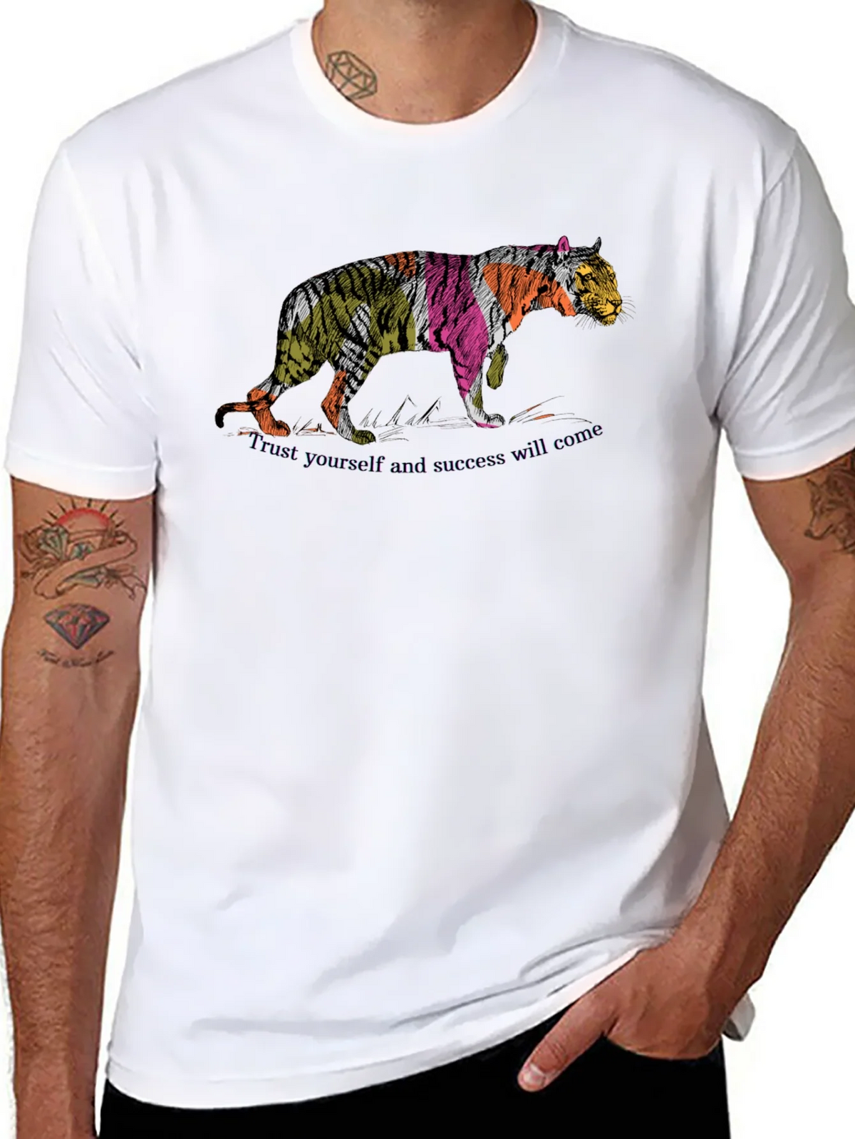 Tiger Graphic Tee - Trust Yourself! product image 7