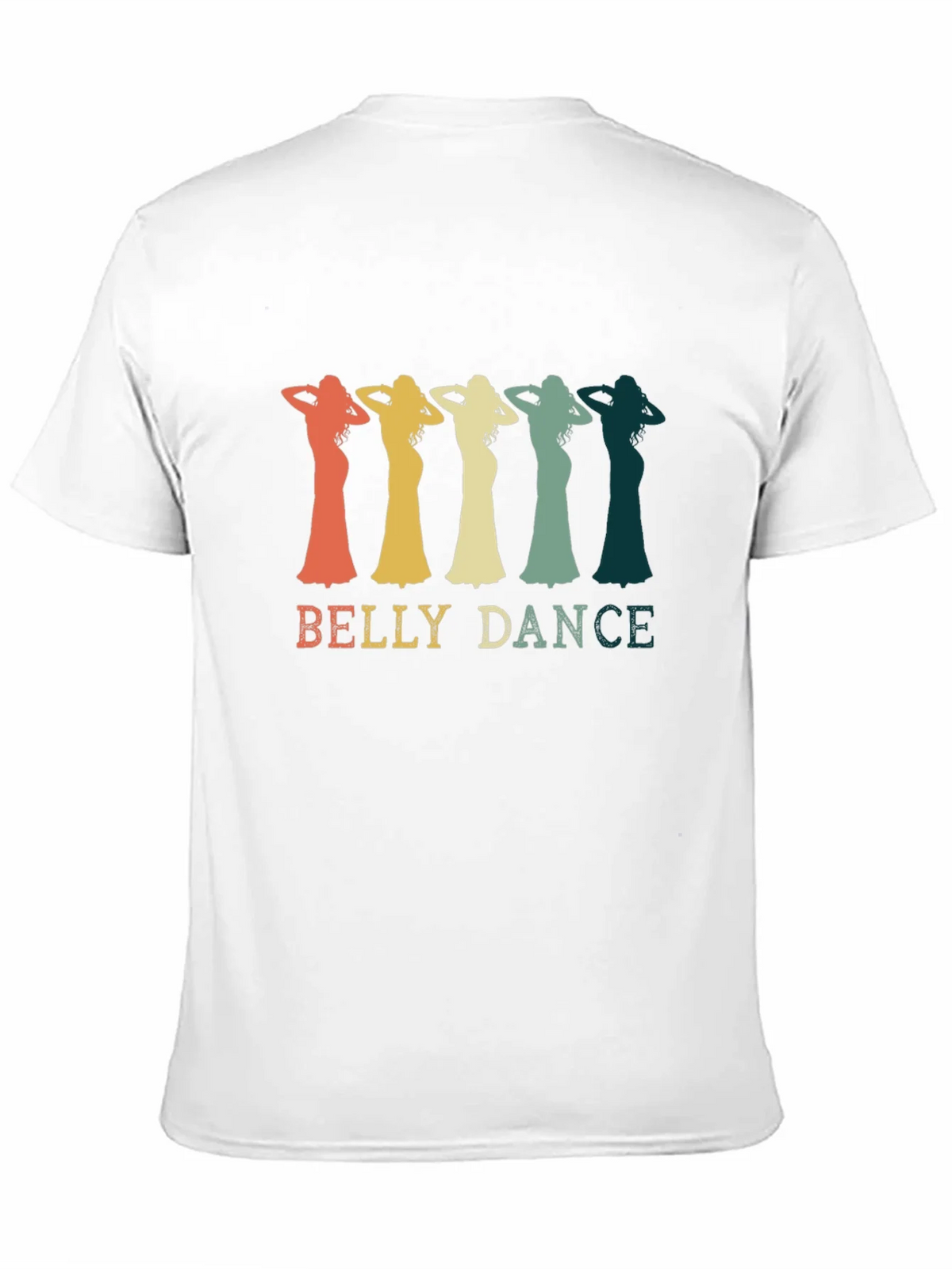 Retro Belly Dance T-Shirt - Black product image 10